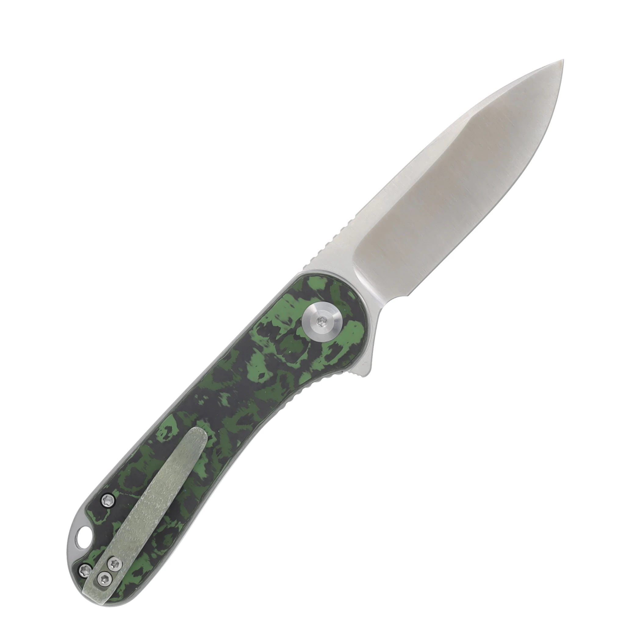 CIVIVI Elementum Folding Knife 10th Anniversary Limited Edition Jungle Wear FatCarbon C907A-6 View 2