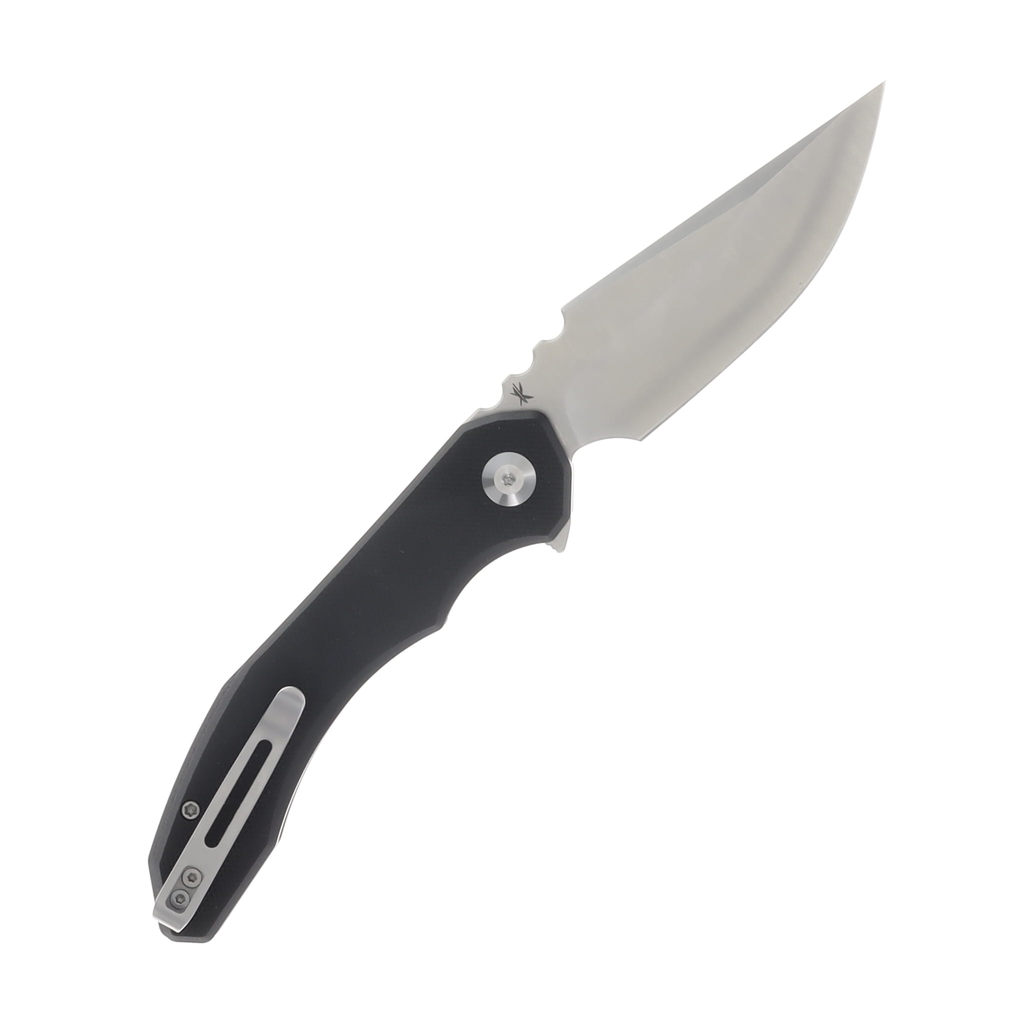 CIVIVI Bluetick Folding Knife 3.47 Inch Plain Satin Drop Point C23050-1 View 2