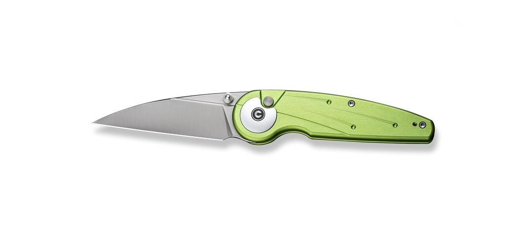 CIVIVI Starflare Folding Knife Lime 3.3 Inch Plain Satin Wharncliffe C23052-3 View 1