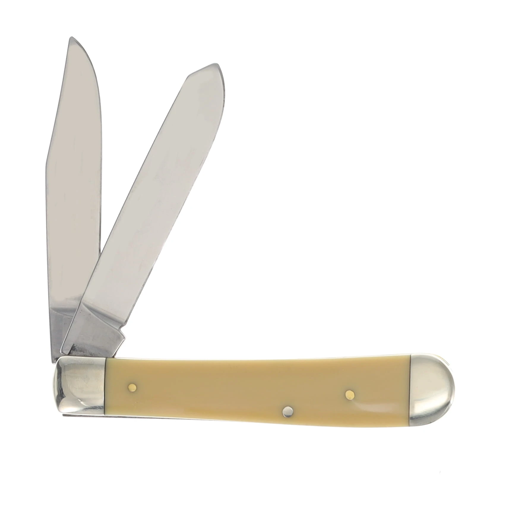 Eye Brand Trapper JY Folding Knife Yellow Composition EBJY View 2