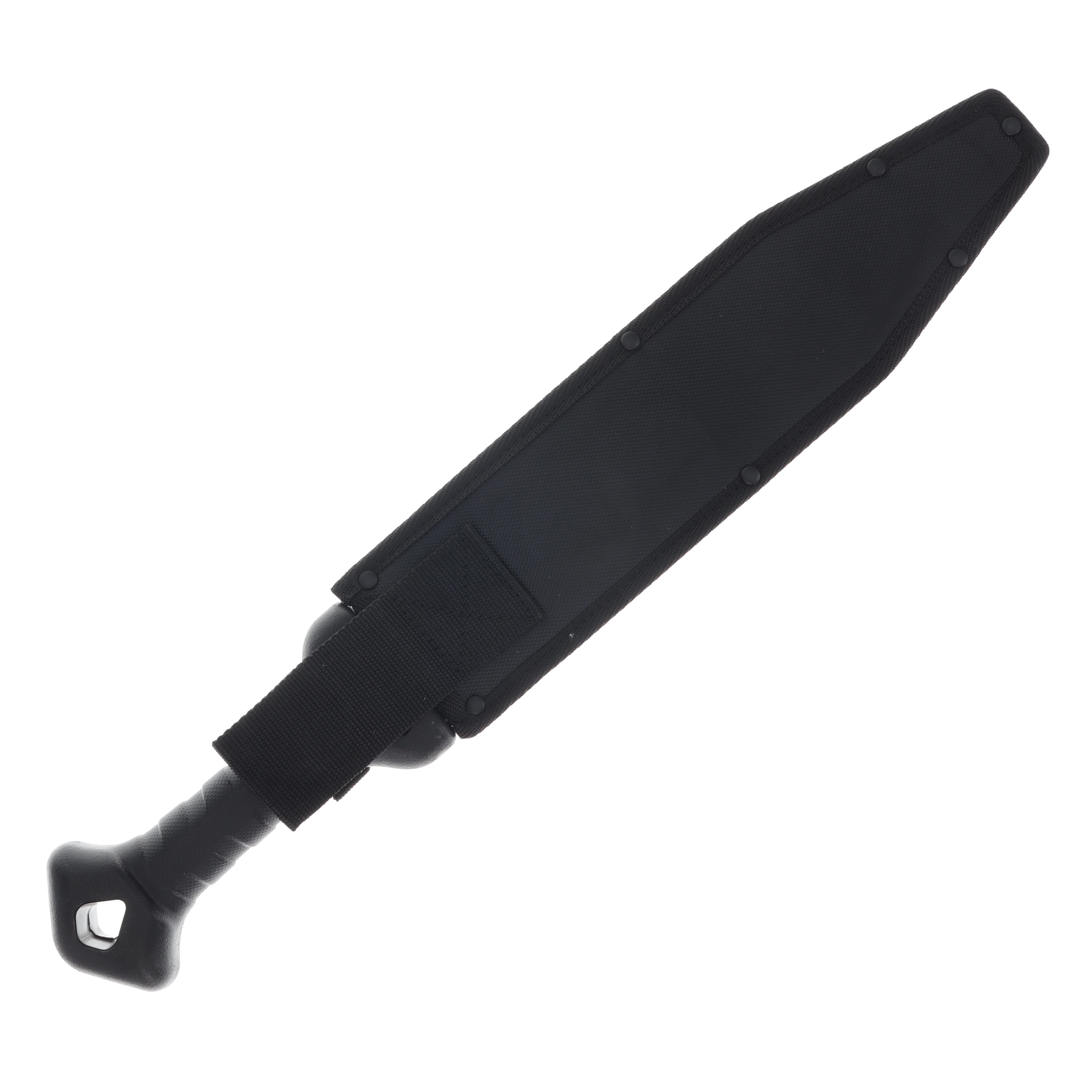 SOG Phantom Strike Machete II 12.6in D/E Part Serr Black Stonewash Blade SOG-17-44-06-43 View 5