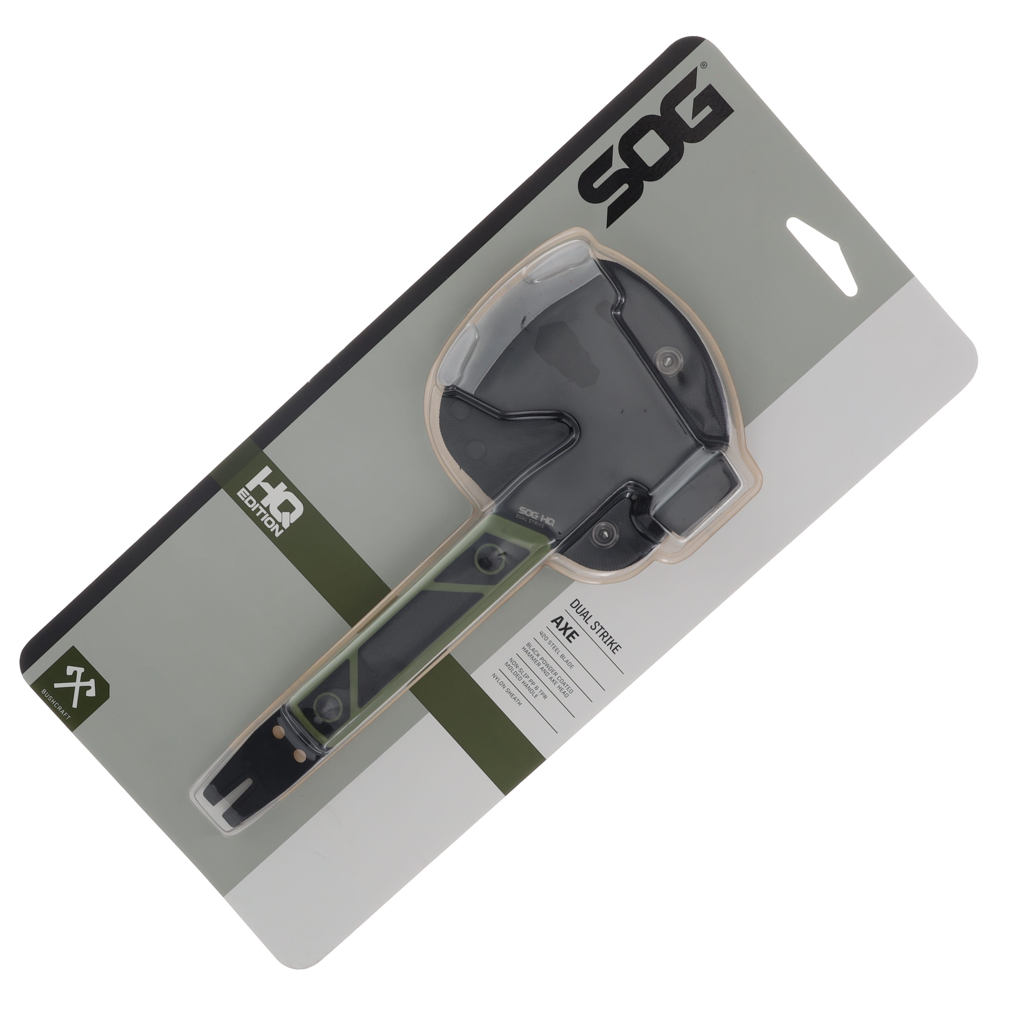 Sog Dual Strike Axe 10.75in TRP Stainless Steel SOG-32-44-01-43 View 8