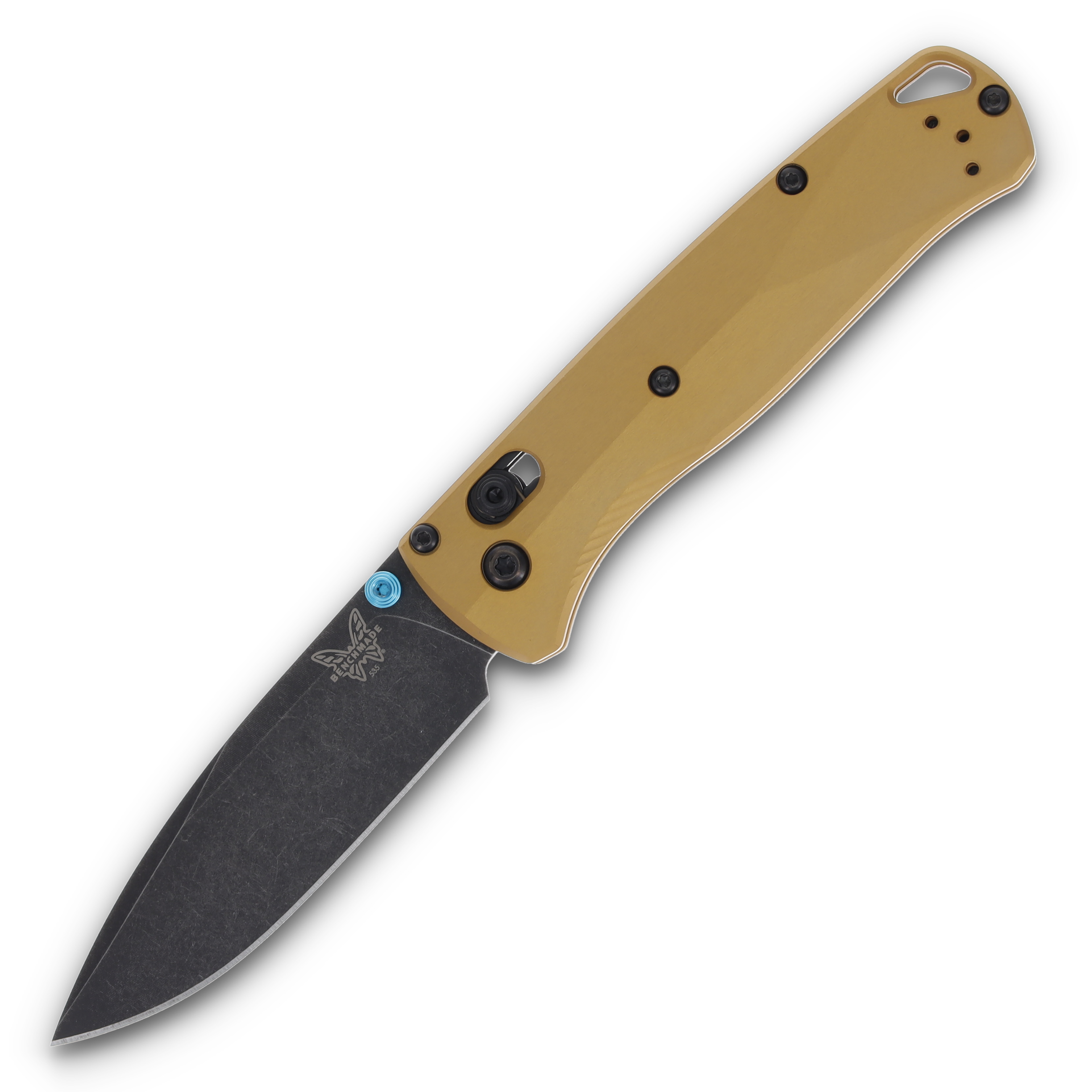 Benchmade Bugout 535BK-07 Folding Knife Burnt Brass/DLC M390 BM535BK-07 View 1