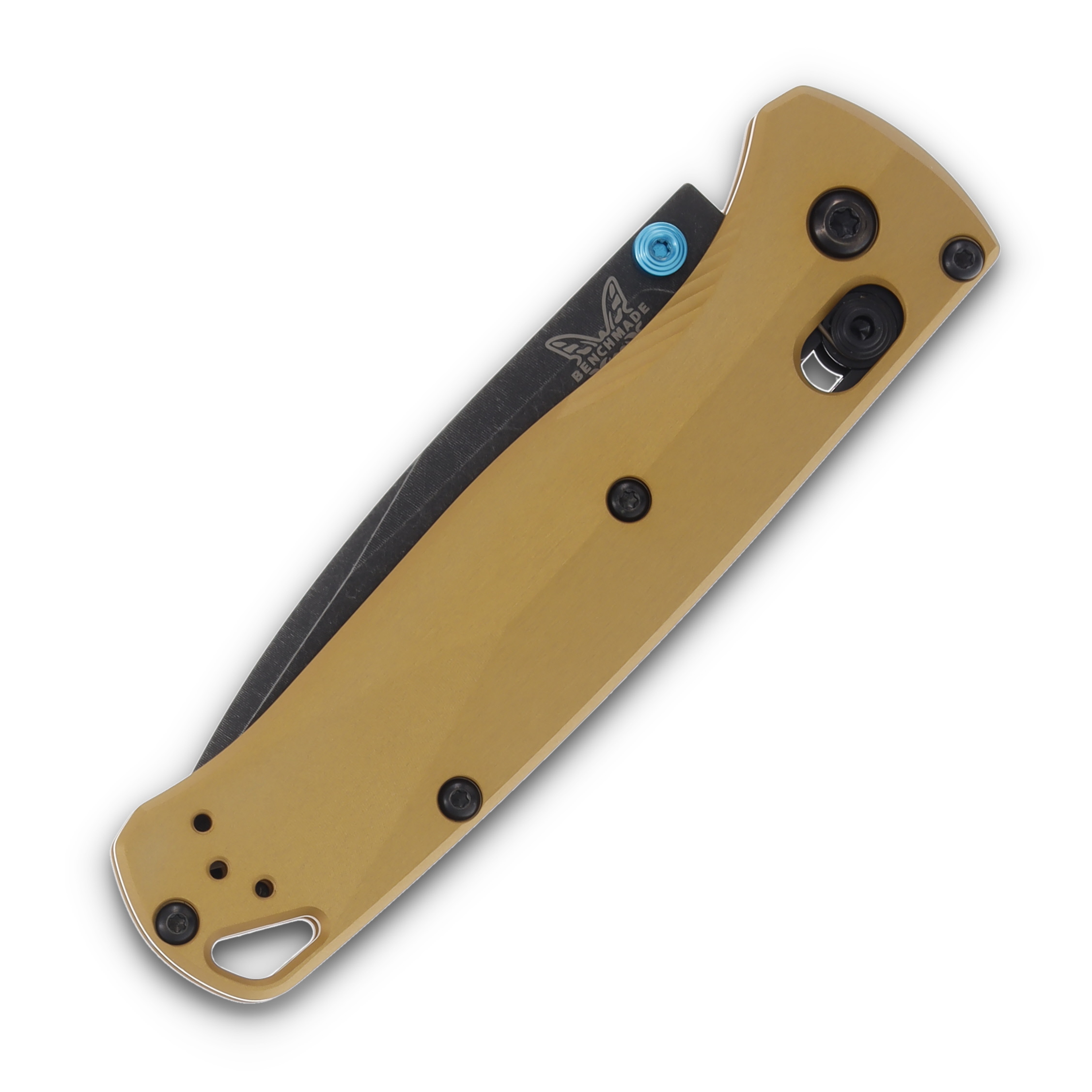 Benchmade Bugout 535BK-07 Folding Knife Burnt Brass/DLC M390 BM535BK-07 View 5