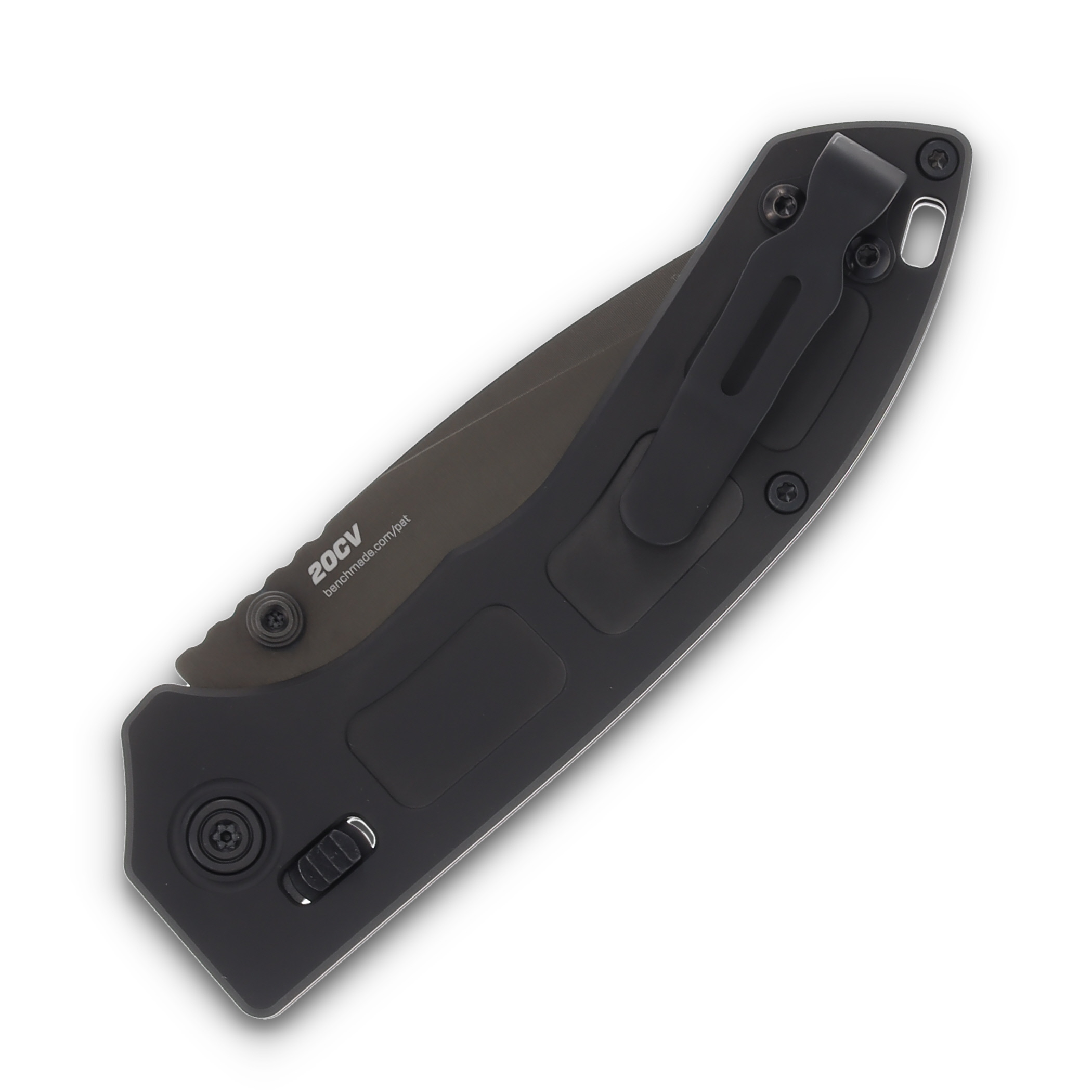 Benchmade Mini Narrows Black 6AL-4V Titanium Black DLC Hardware BM743BK-01 View 6