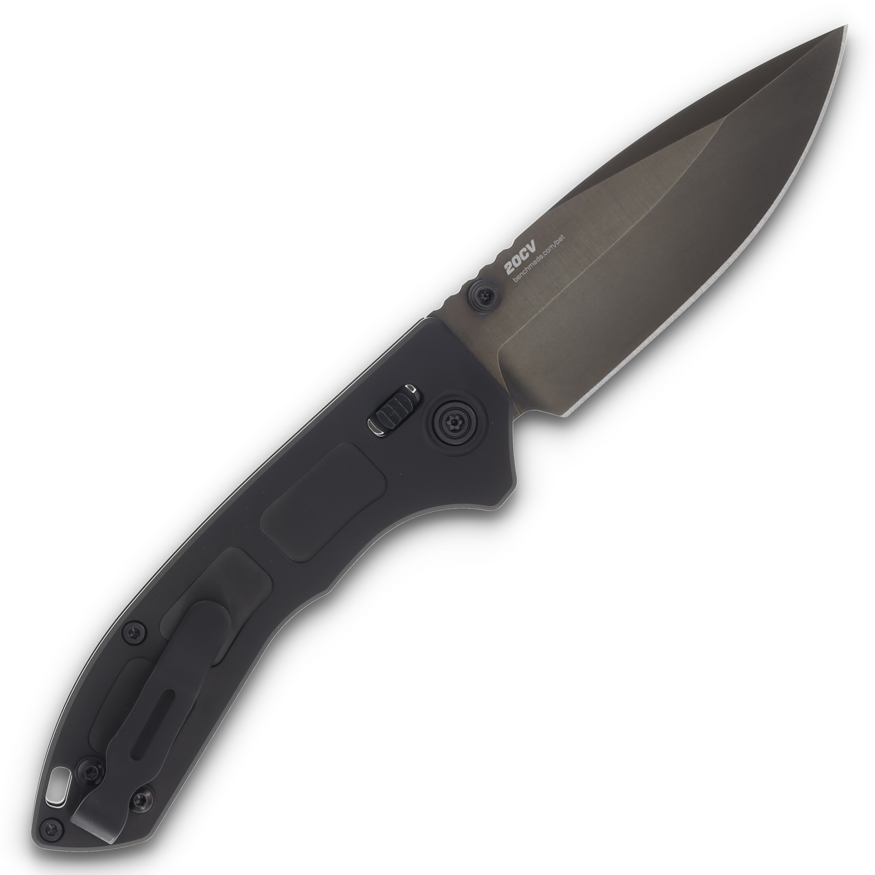 Benchmade Mini Narrows Black 6AL-4V Titanium Black DLC Hardware BM743BK-01 View 2