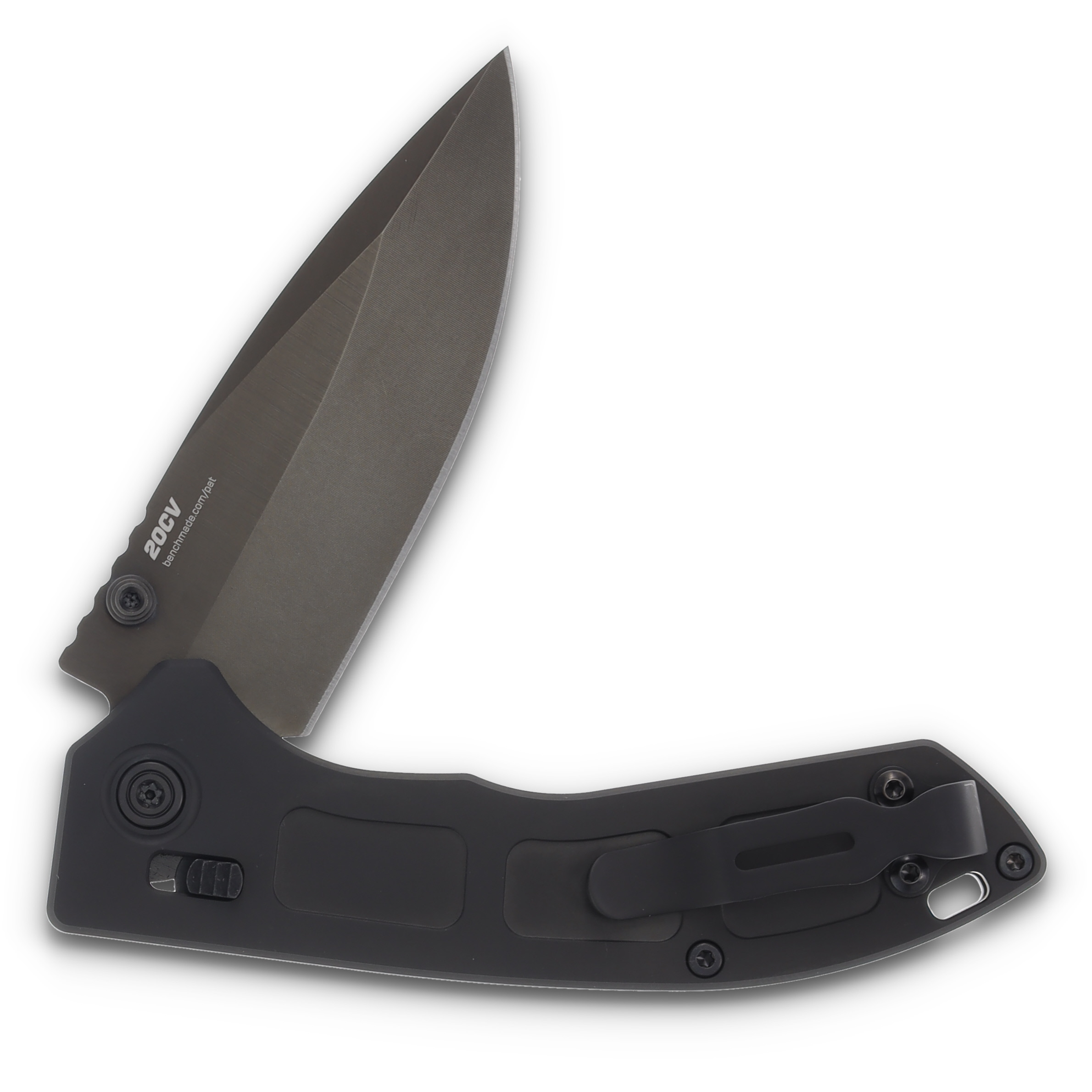Benchmade Mini Narrows Black 6AL-4V Titanium Black DLC Hardware BM743BK-01 View 4