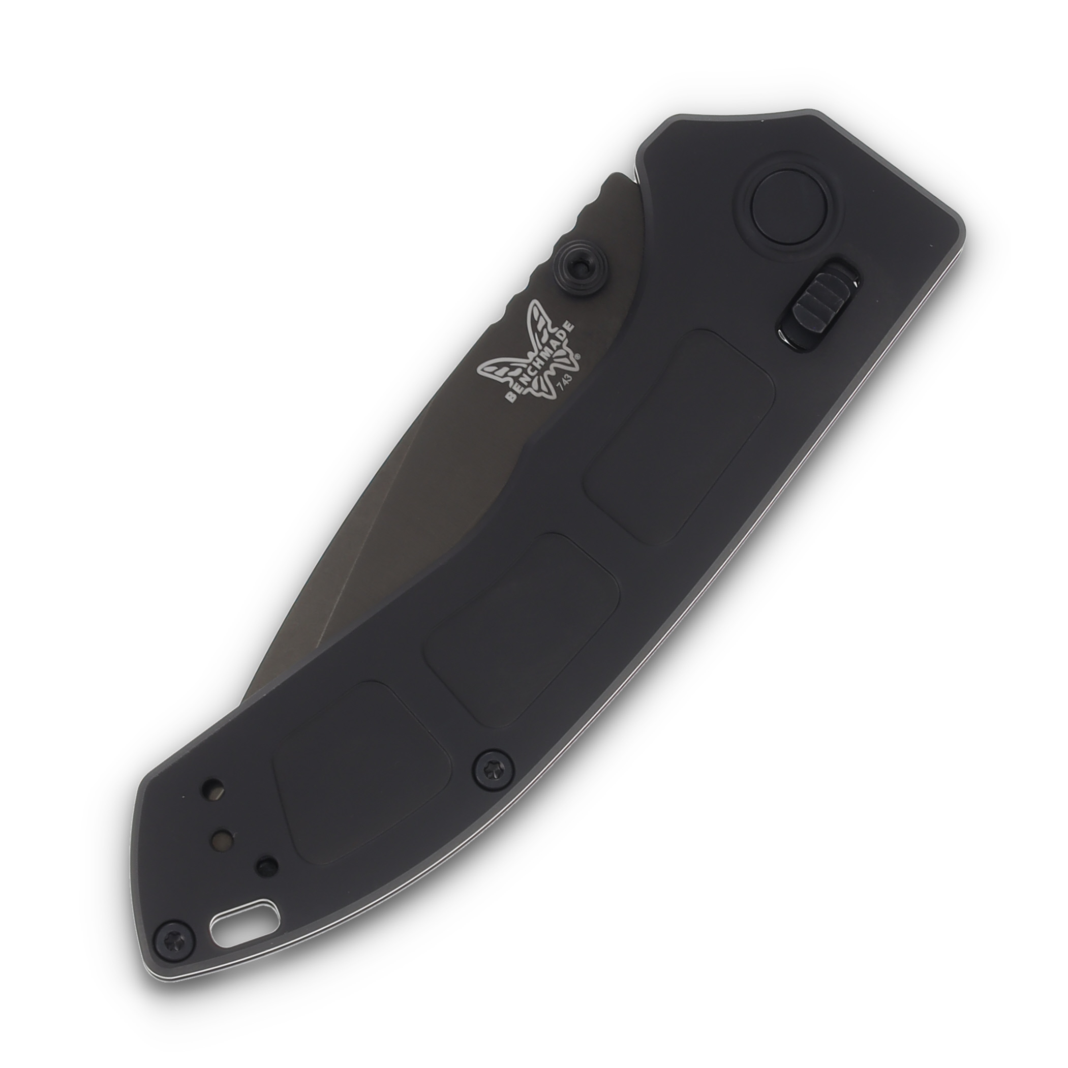 Benchmade Mini Narrows Black 6AL-4V Titanium Black DLC Hardware BM743BK-01 View 5