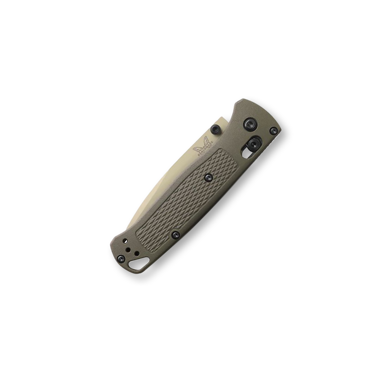 Benchmade 535TN-11 Bugout Folding Knife Deep Olive Grivory BM535TN-11 View 3