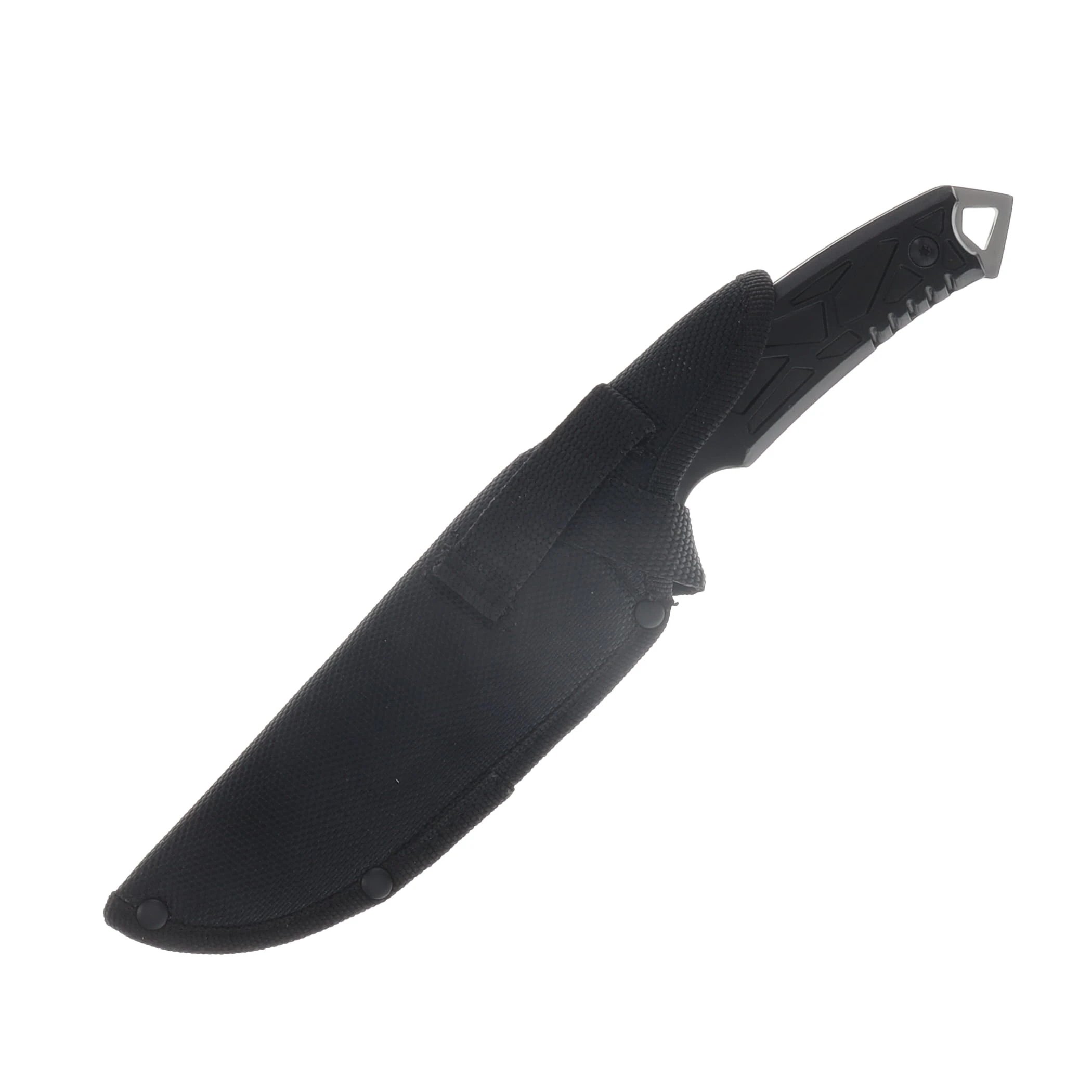 REAPR Javelin Fixed Blade Knife 5 Inch Partially Serrated Satin Tanto CTLR-020-BLK-RPR View 4