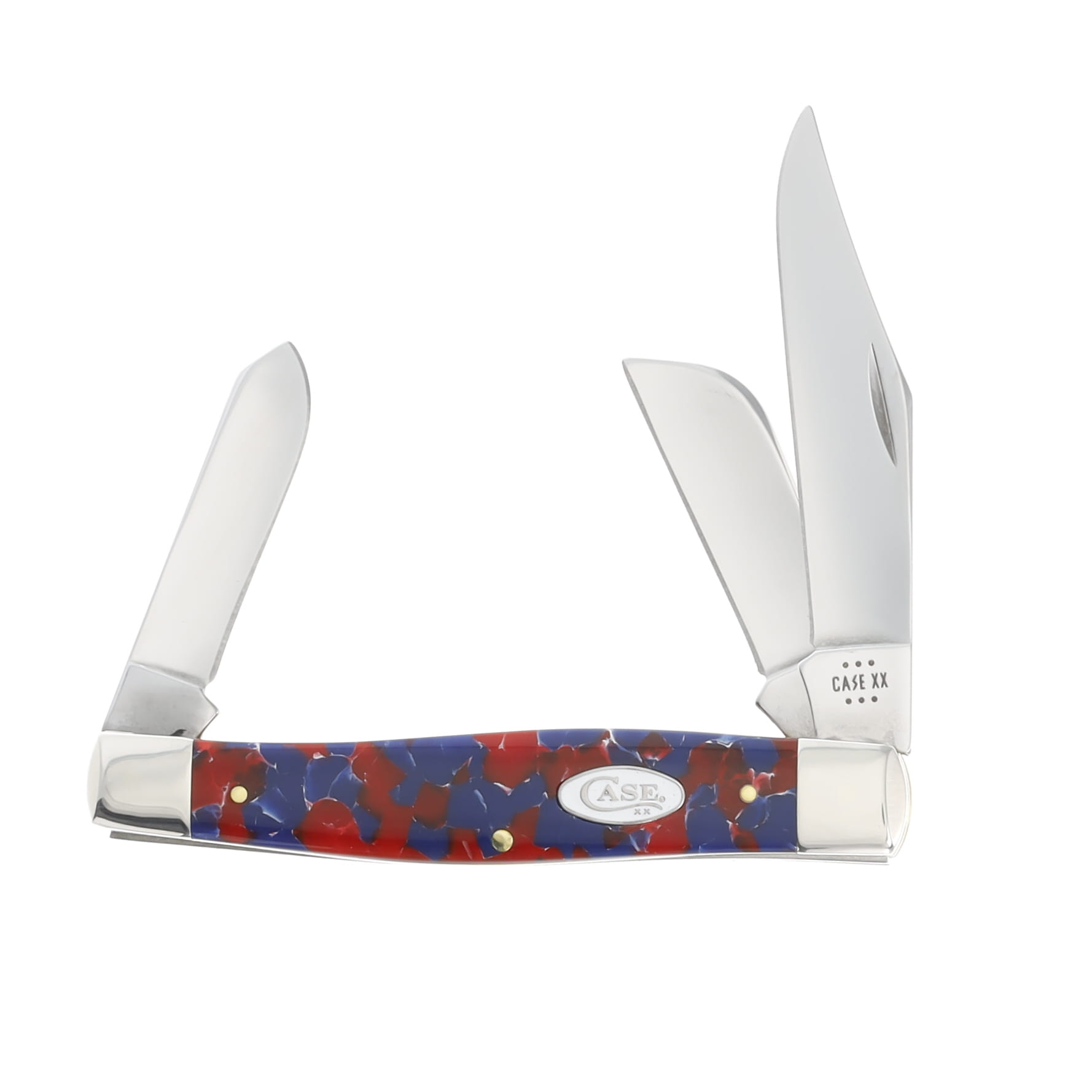 Case Freedom Kirinite White SparXX Large Stockman CA51002 View 1