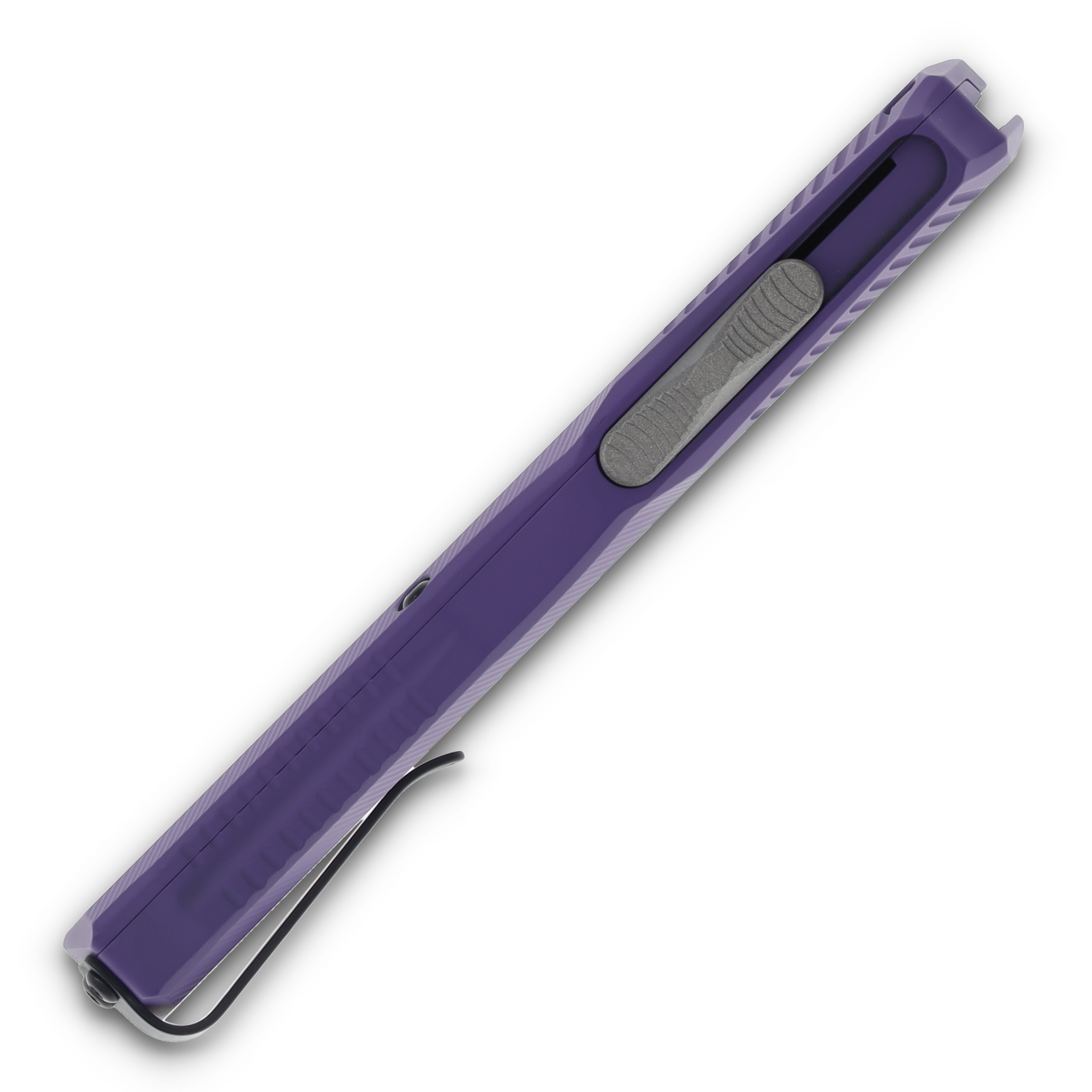 Kershaw Livewire OTF Auto Knife Purple - 3.3in Stonewashed Spear Point S/E Plain AUKS9000PUR View 5