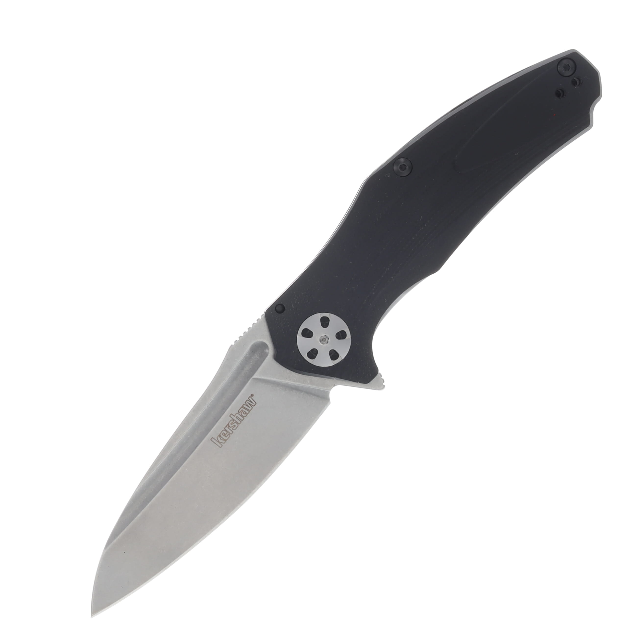 Kershaw Natrix Folding Knife 3.25in Plain Stonewash Drop Point KS7007BK View 1