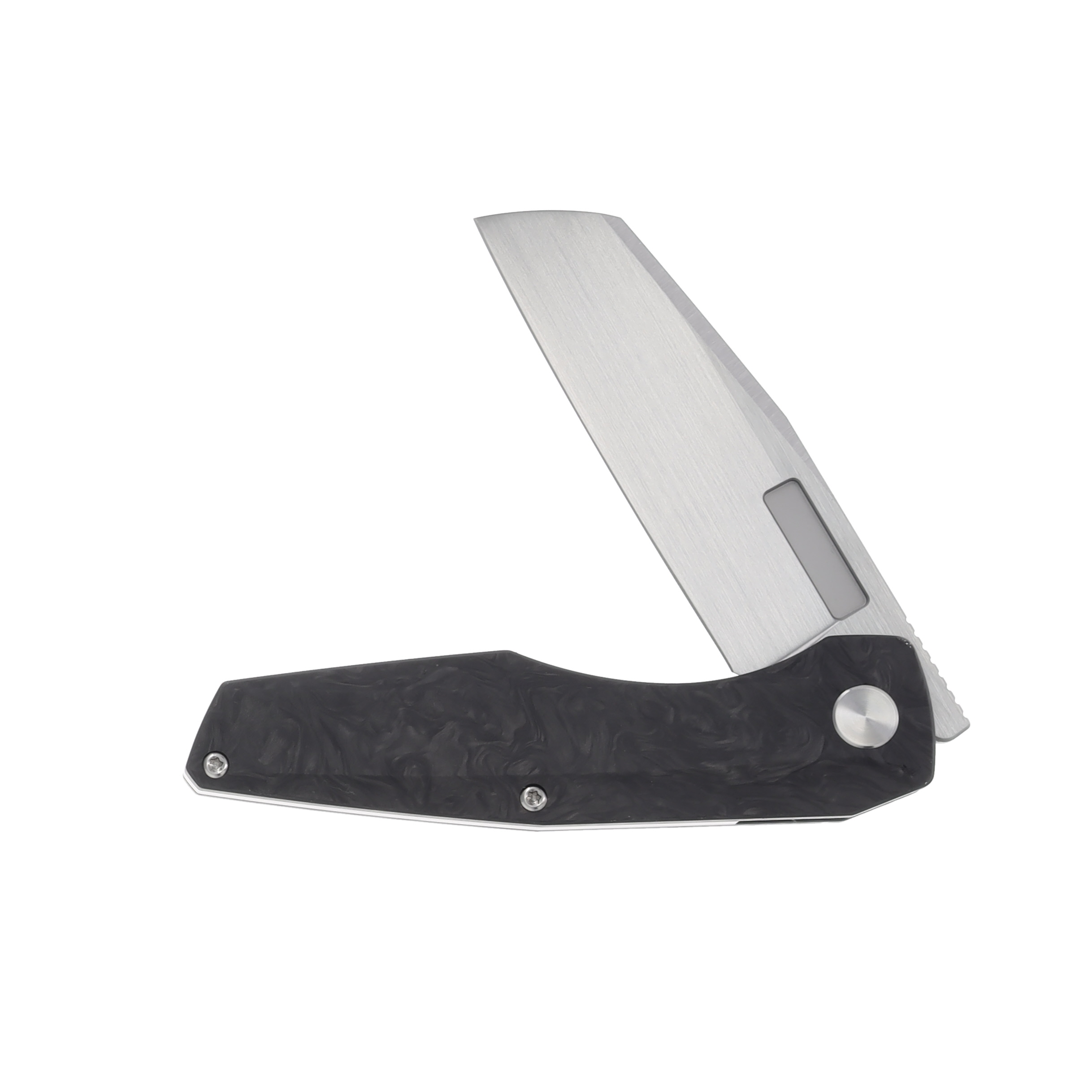 Vero Axon 3.5in Hand Satin M390 Marbled Carbon Fiber V-ALL-HSMCF-FK-0614-S View 3