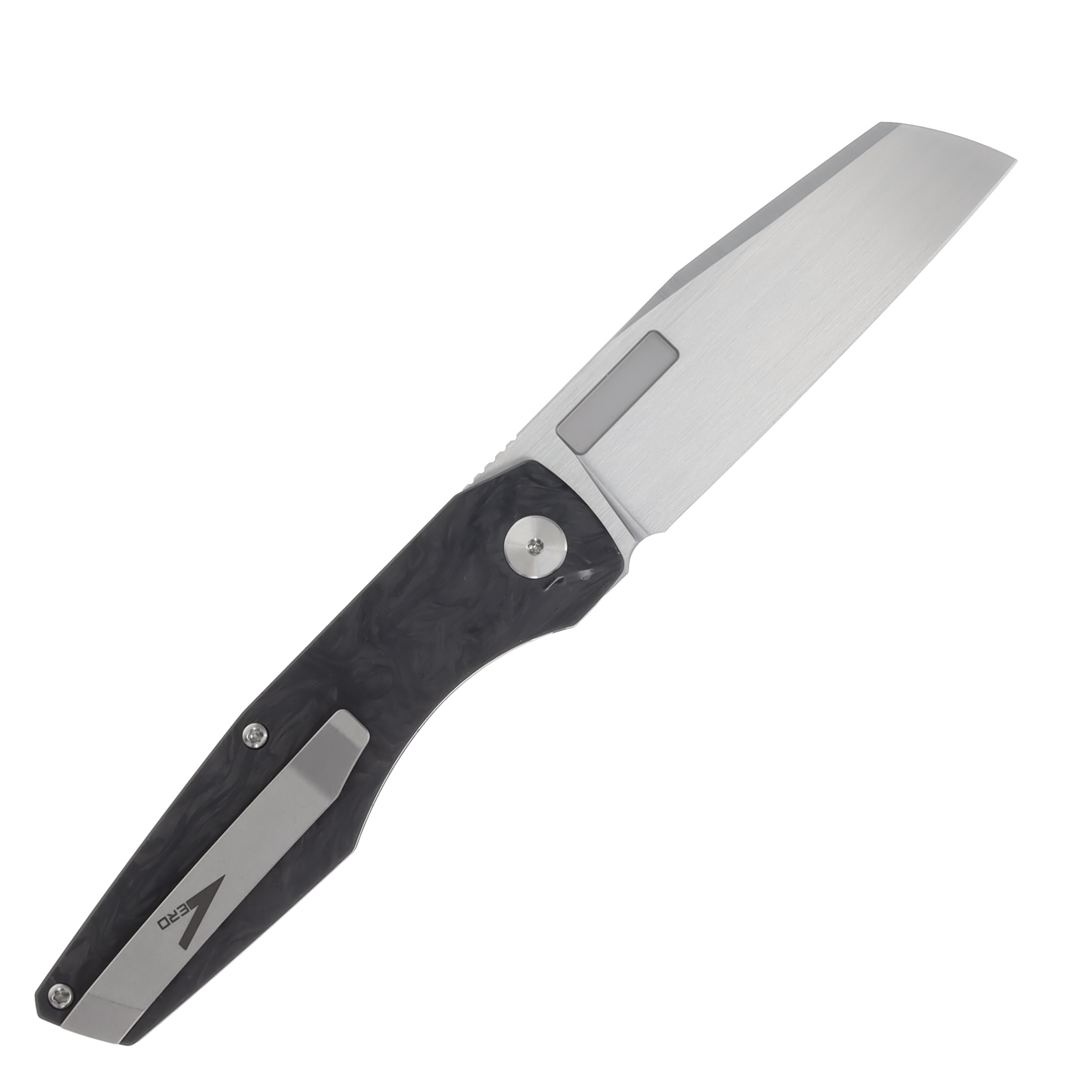 Vero Axon 3.5in Hand Satin M390 Marbled Carbon Fiber V-ALL-HSMCF-FK-0614-S View 2