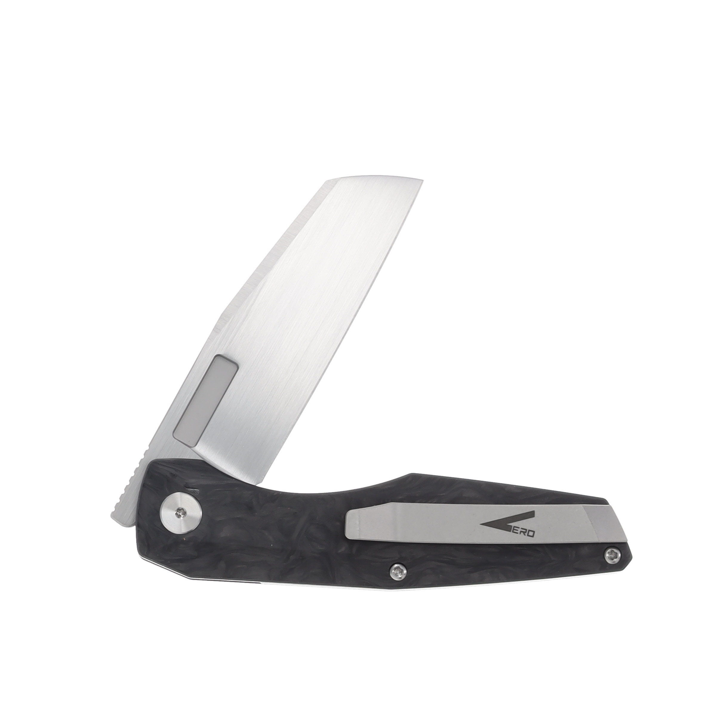 Vero Axon 3.5in Hand Satin M390 Marbled Carbon Fiber V-ALL-HSMCF-FK-0614-S View 4