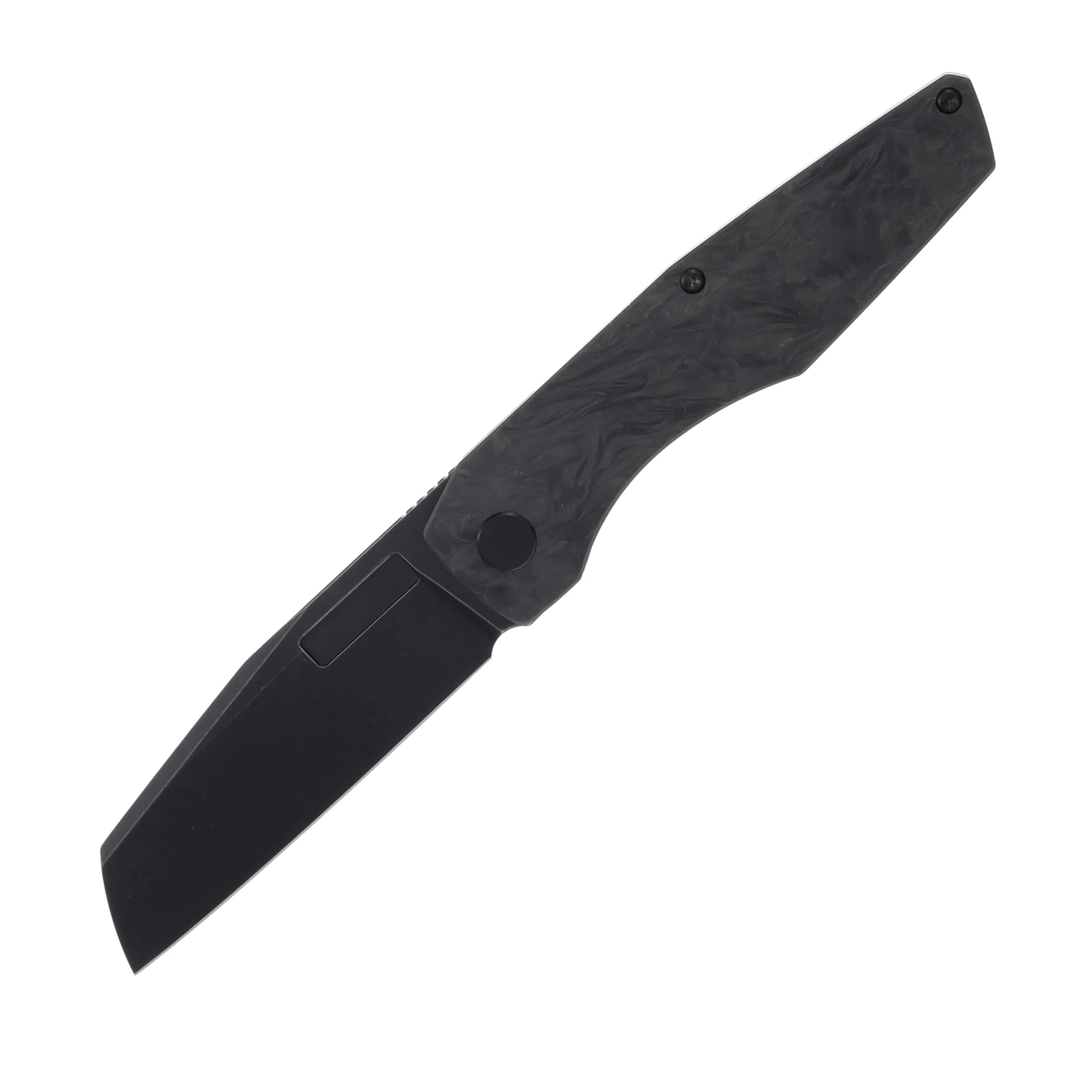 Vero Axon 3.5in Blackwash M390 Marbled Carbon Fiber V-ALL-BMCF-FK-0615-S View 1