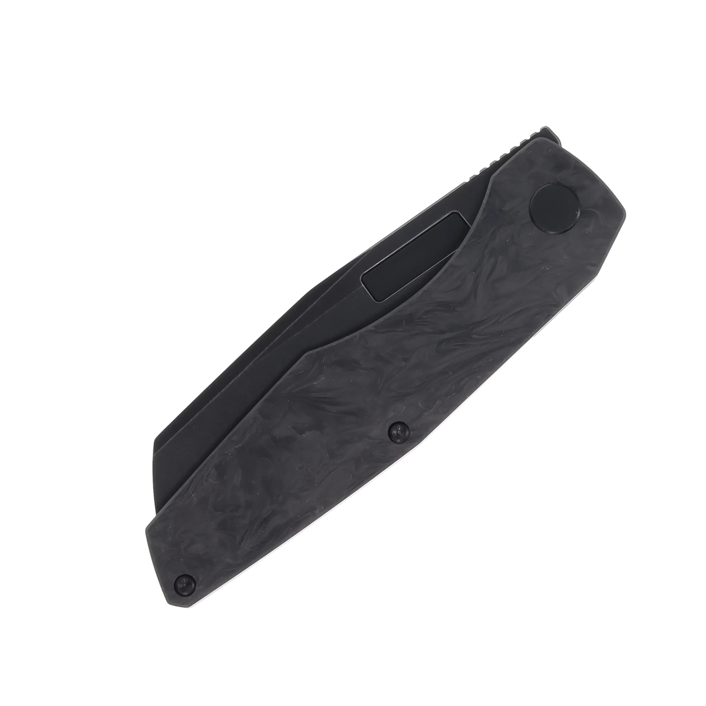 Vero Axon 3.5in Blackwash M390 Marbled Carbon Fiber V-ALL-BMCF-FK-0615-S View 5