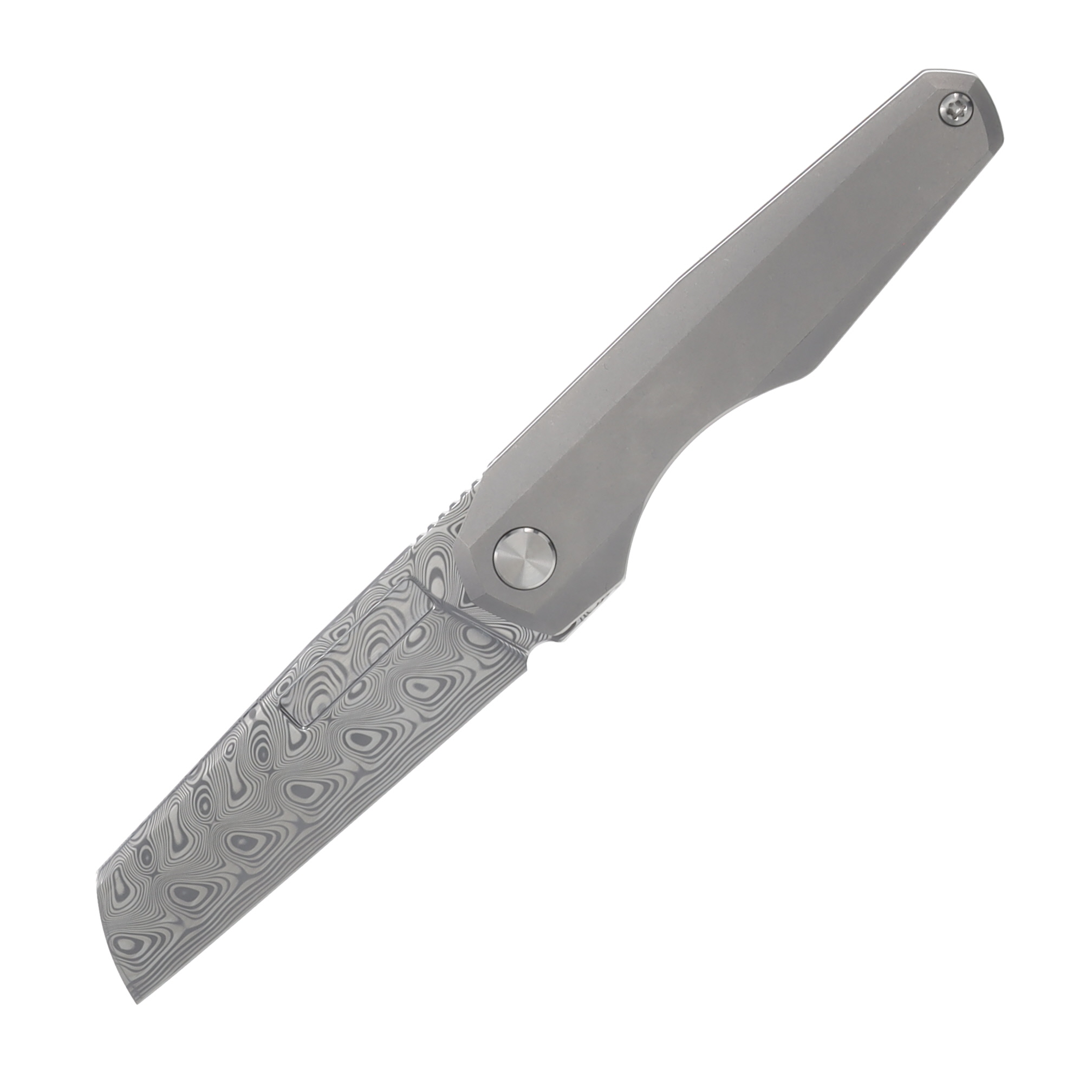 Vero Neuron 2.76in Hakkapella Damasteel Marbled Carbon Fiber/Titanium V-N-DS-FK-1166-S View 1