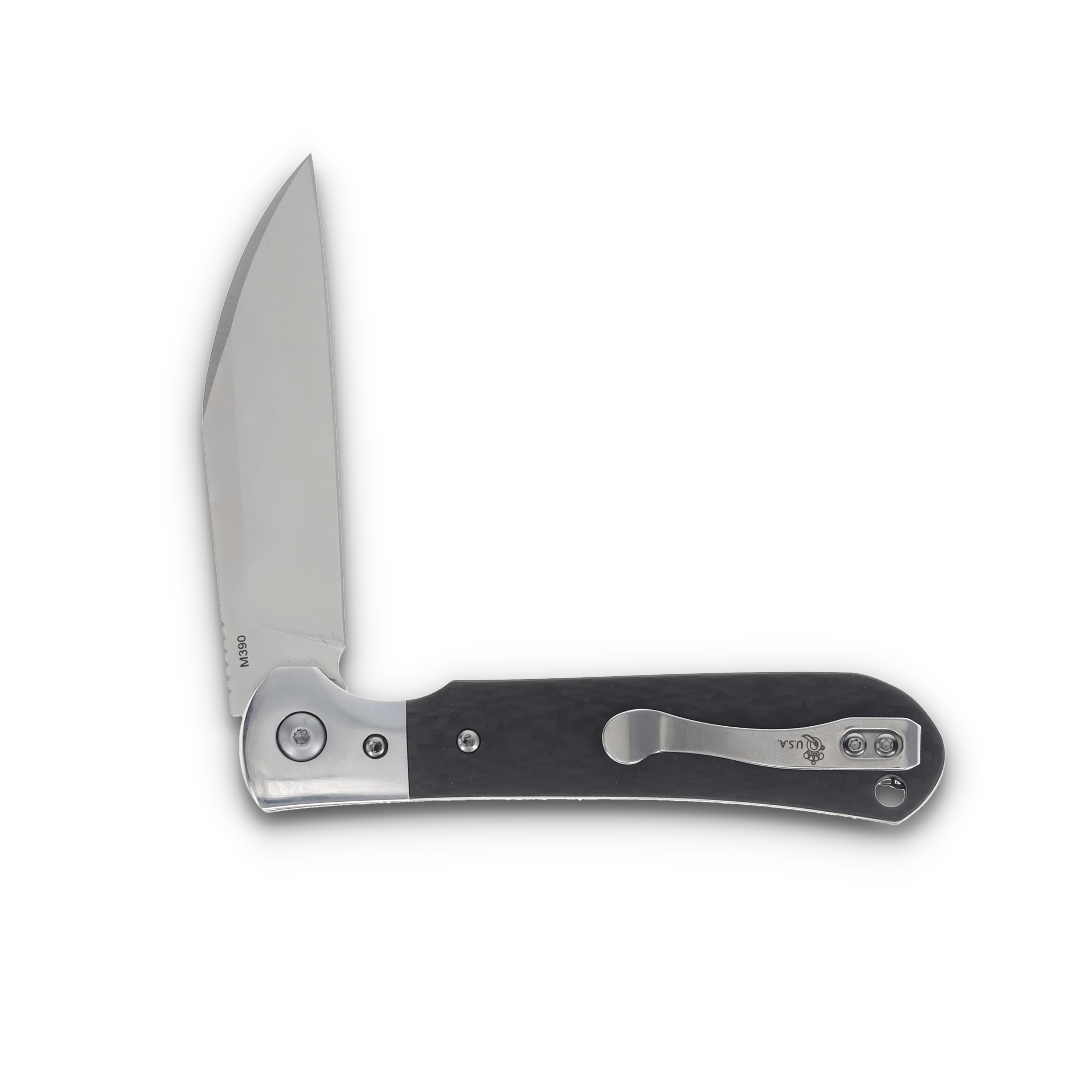 Queen Cutlery 84 Pattern Folding Knife M390/Carbon Fiber QCF84 View 3