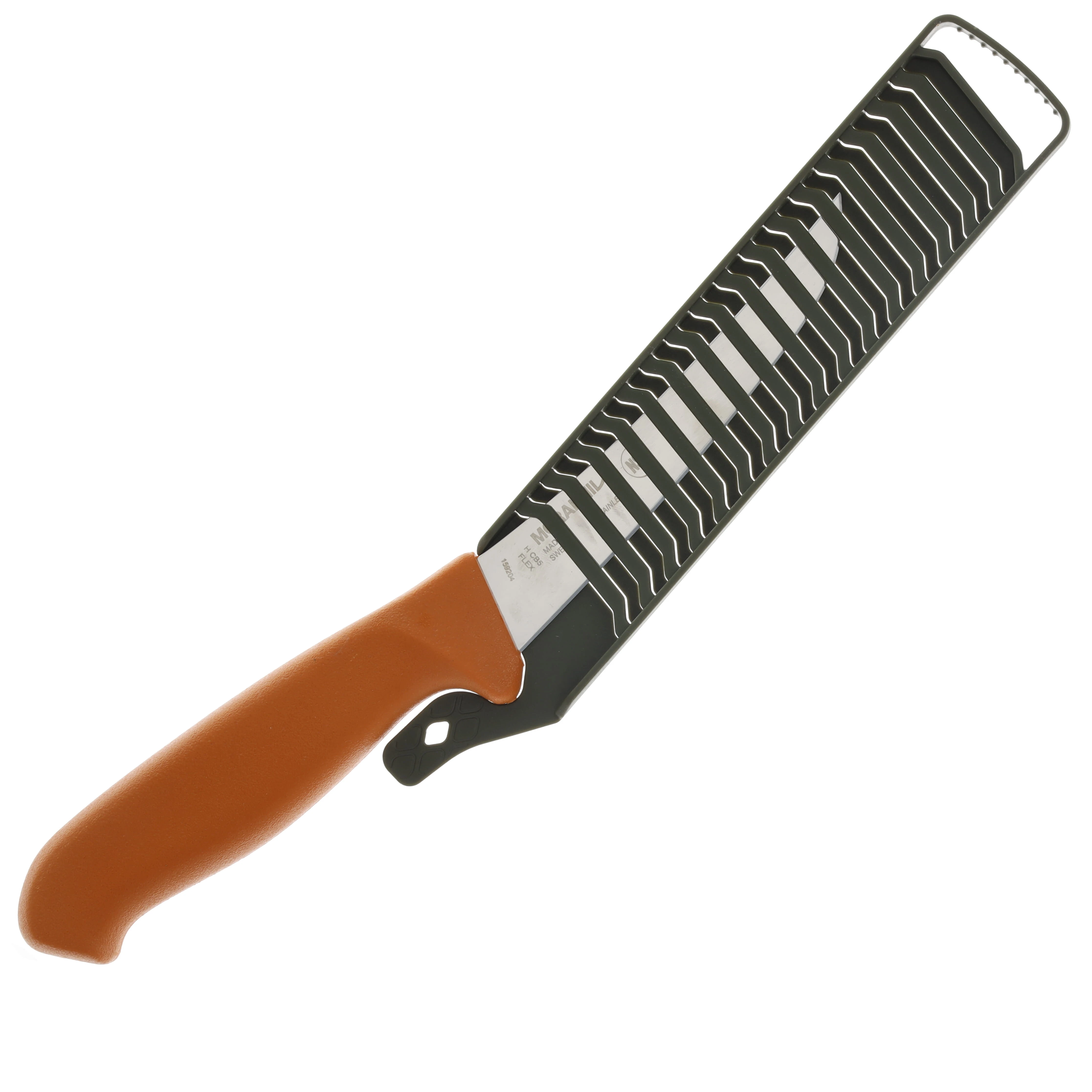 Morakniv Hunting Orange 5.19in Curved Boning Fixed Blade Knife FS14231 View 3