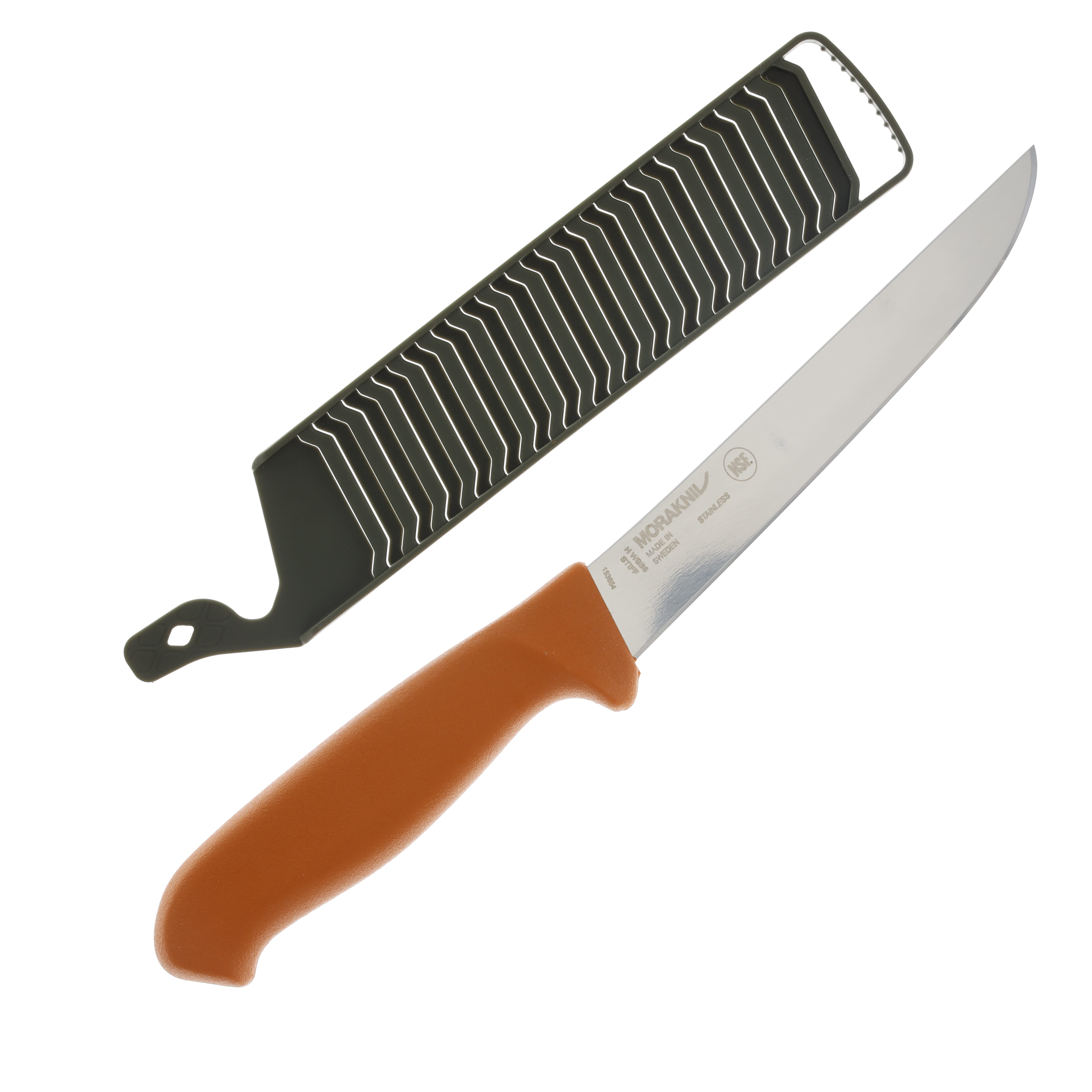 Morakniv Hunting Orange 6.10in Straight Boning Fixed Blade FS14234 View 1