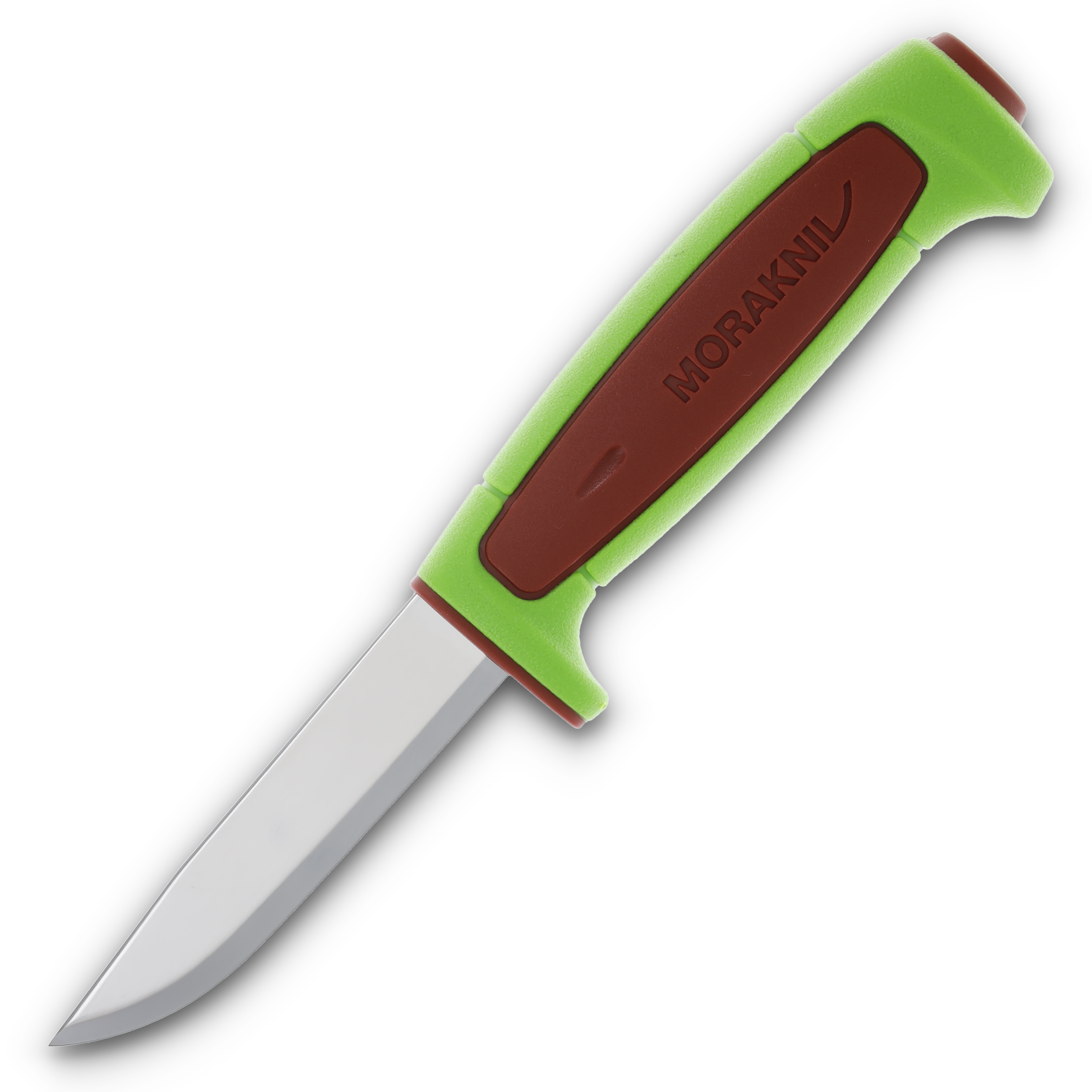 Morakniv Basic 546 Dala Red and Green 3.58in Clip Point Fixed Blade FS14282 View 3