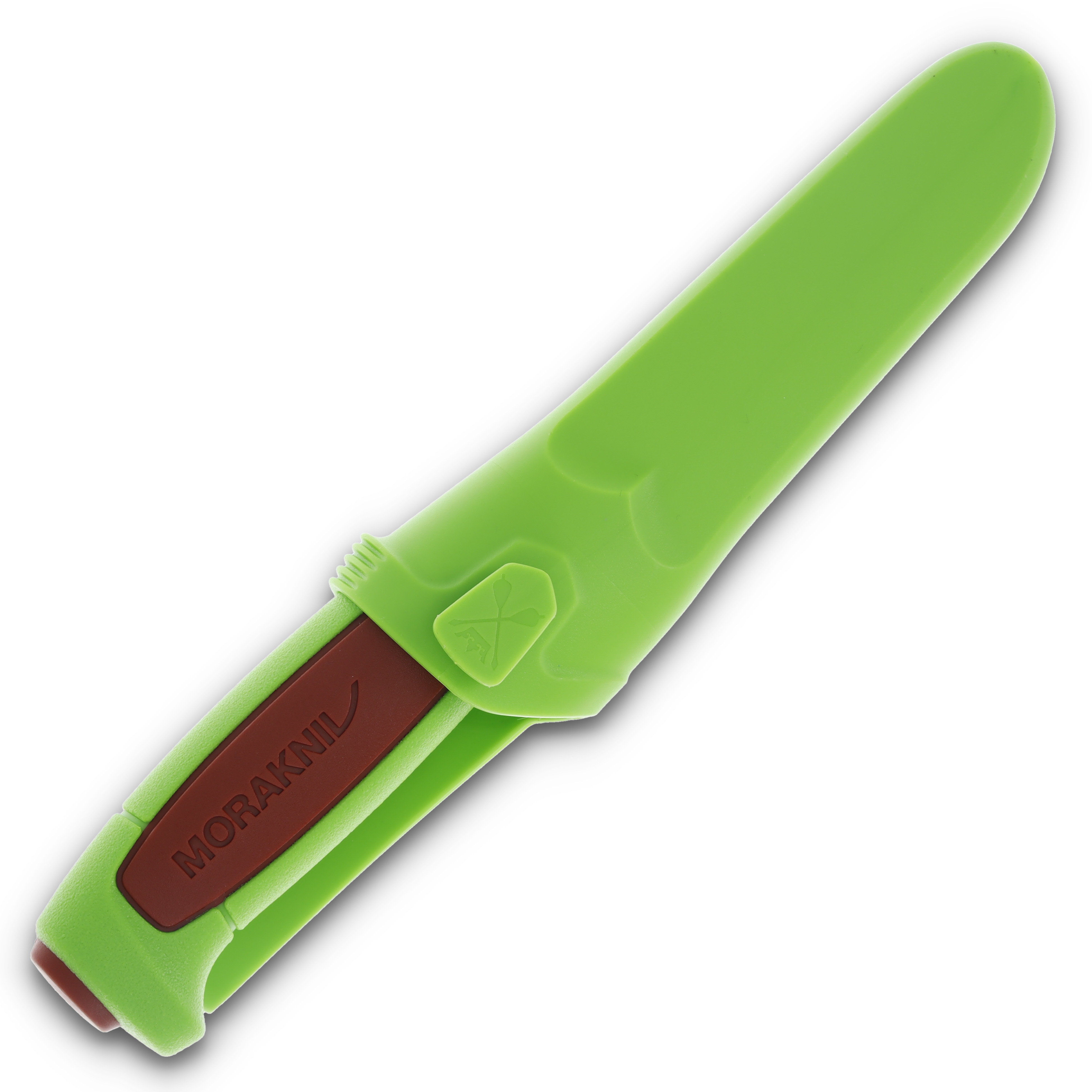 Morakniv Basic 546 Dala Red and Green 3.58in Clip Point Fixed Blade FS14282 View 5