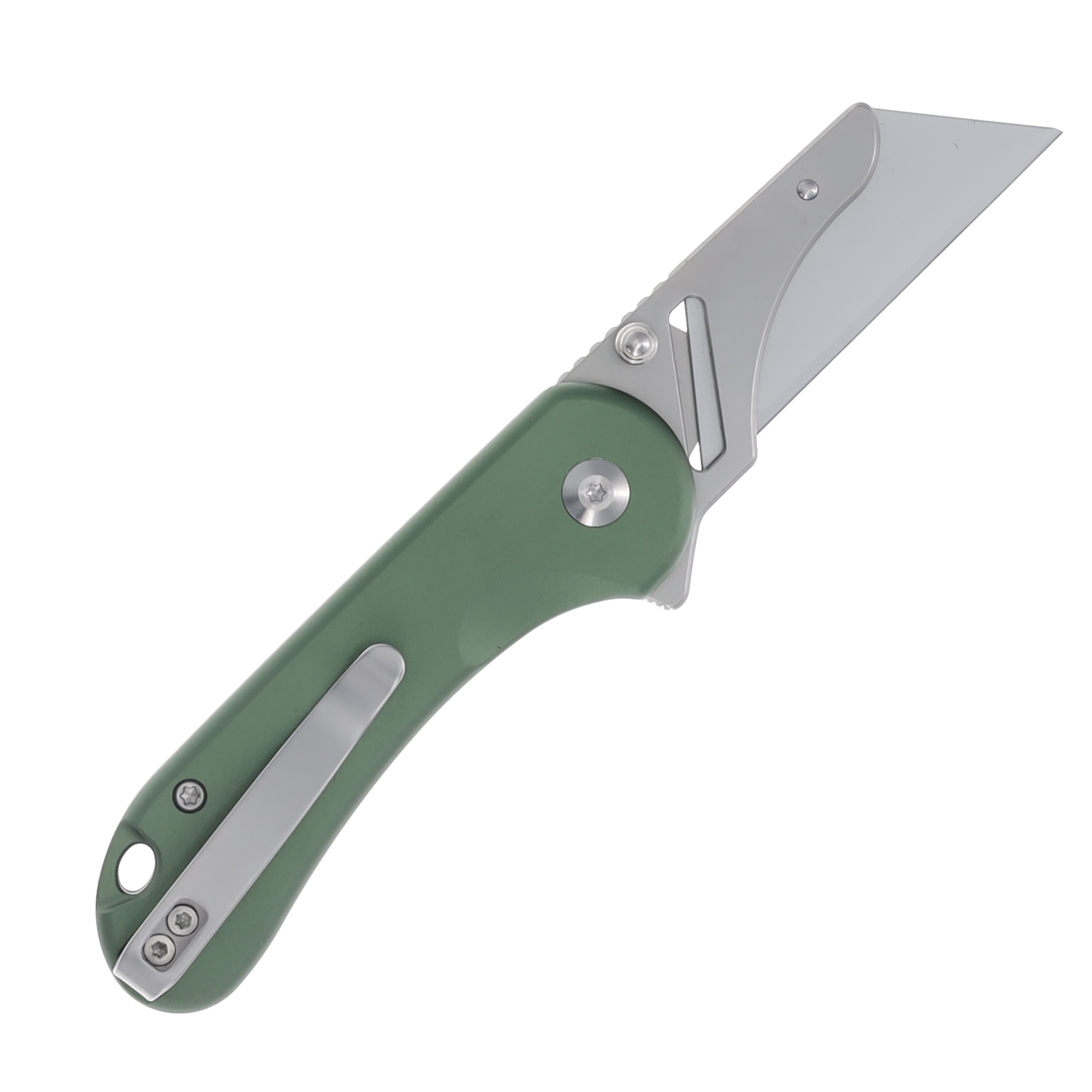 CIVIVI Elementum Utility Green Aluminum Handle C23039B-3 View 2