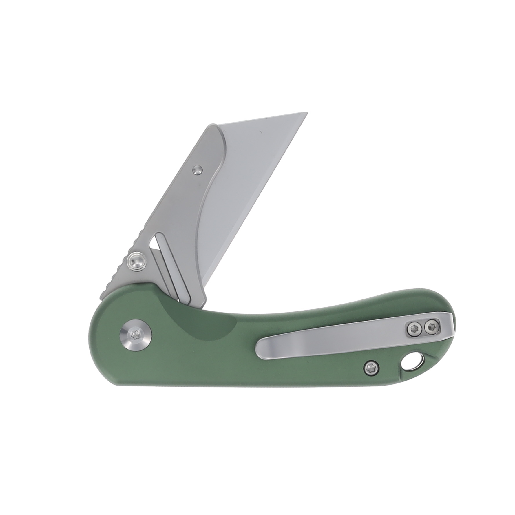 CIVIVI Elementum Utility Green Aluminum Handle C23039B-3 View 4