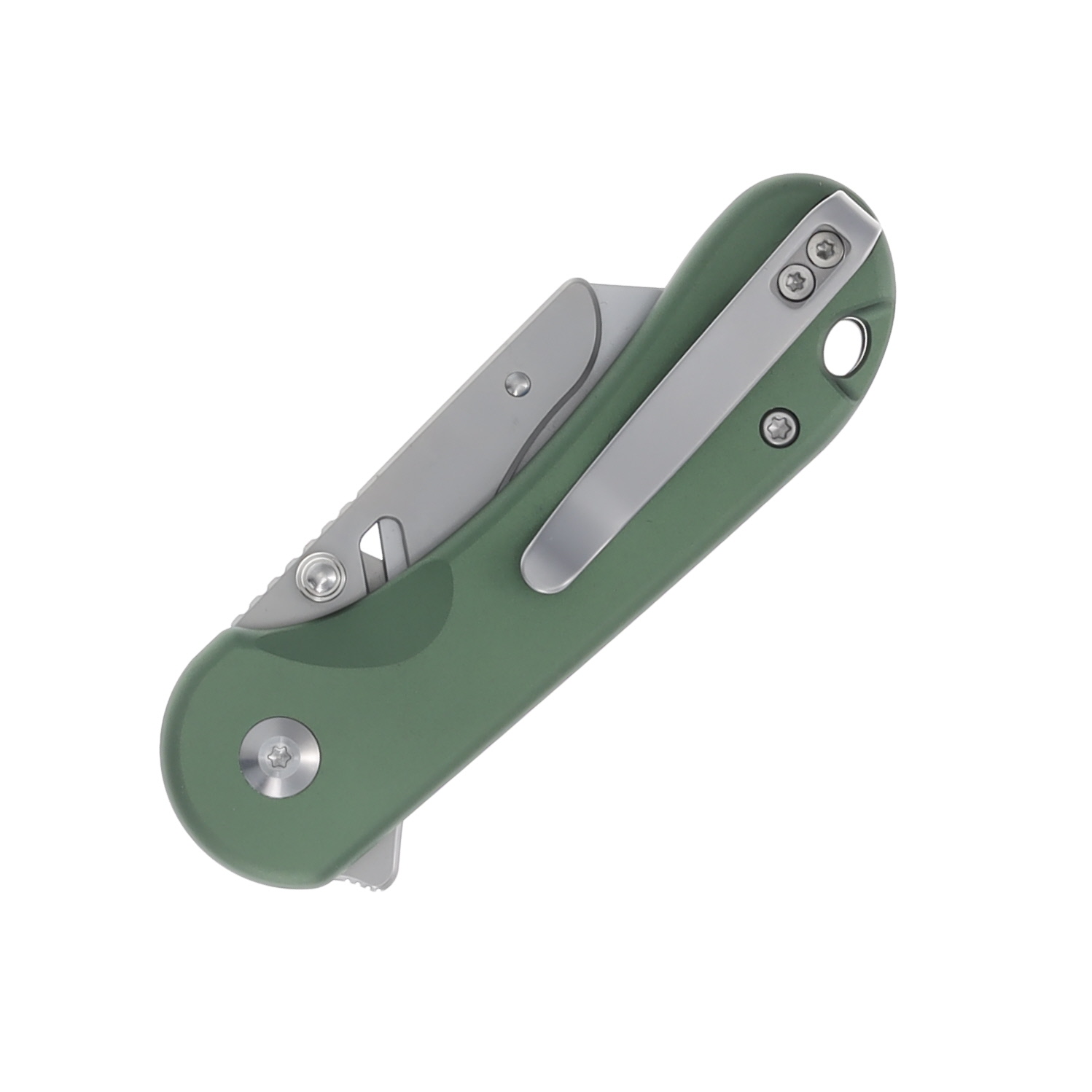 CIVIVI Elementum Utility Green Aluminum Handle C23039B-3 View 6