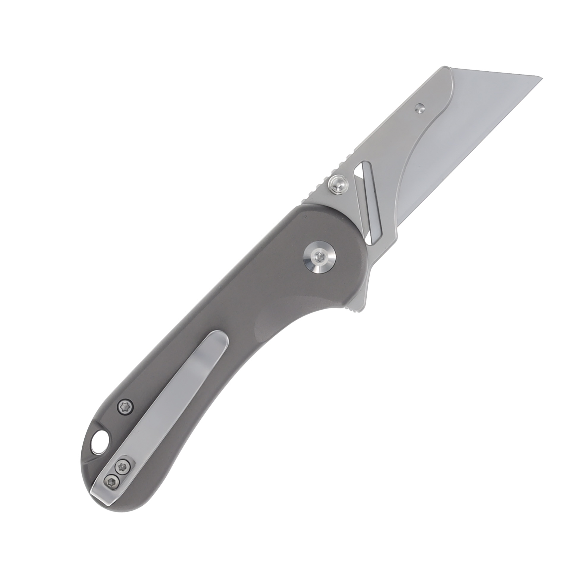 CIVIVI Elementum Utility Gray Aluminum Handle C23039B-4 View 2