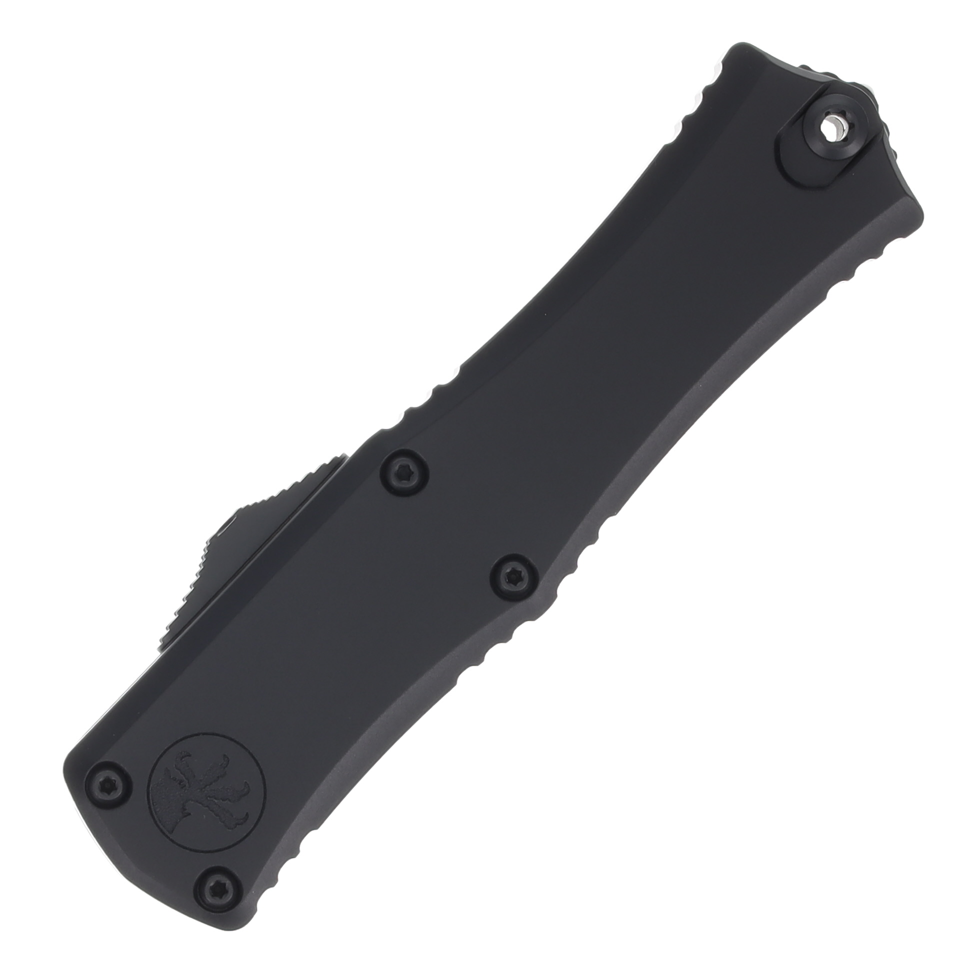 Microtech Mini Hera II OTF Automatic All Black Tactical Bayonet AUMT1701M1T View 3