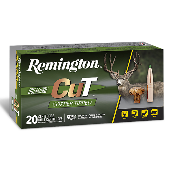 Remington Premier CuT 7mm PRC 20 Rounds Copper Centerfire 160 Grain Copper Tipped R22342 View 1