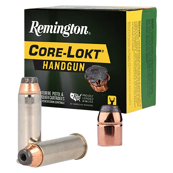 Remington Core-Lokt Handgun 41 Remington Magnum Ammunition 20 Rounds Brass Centerfire 210 Grain Core-Lokt JHP R20225 View 1