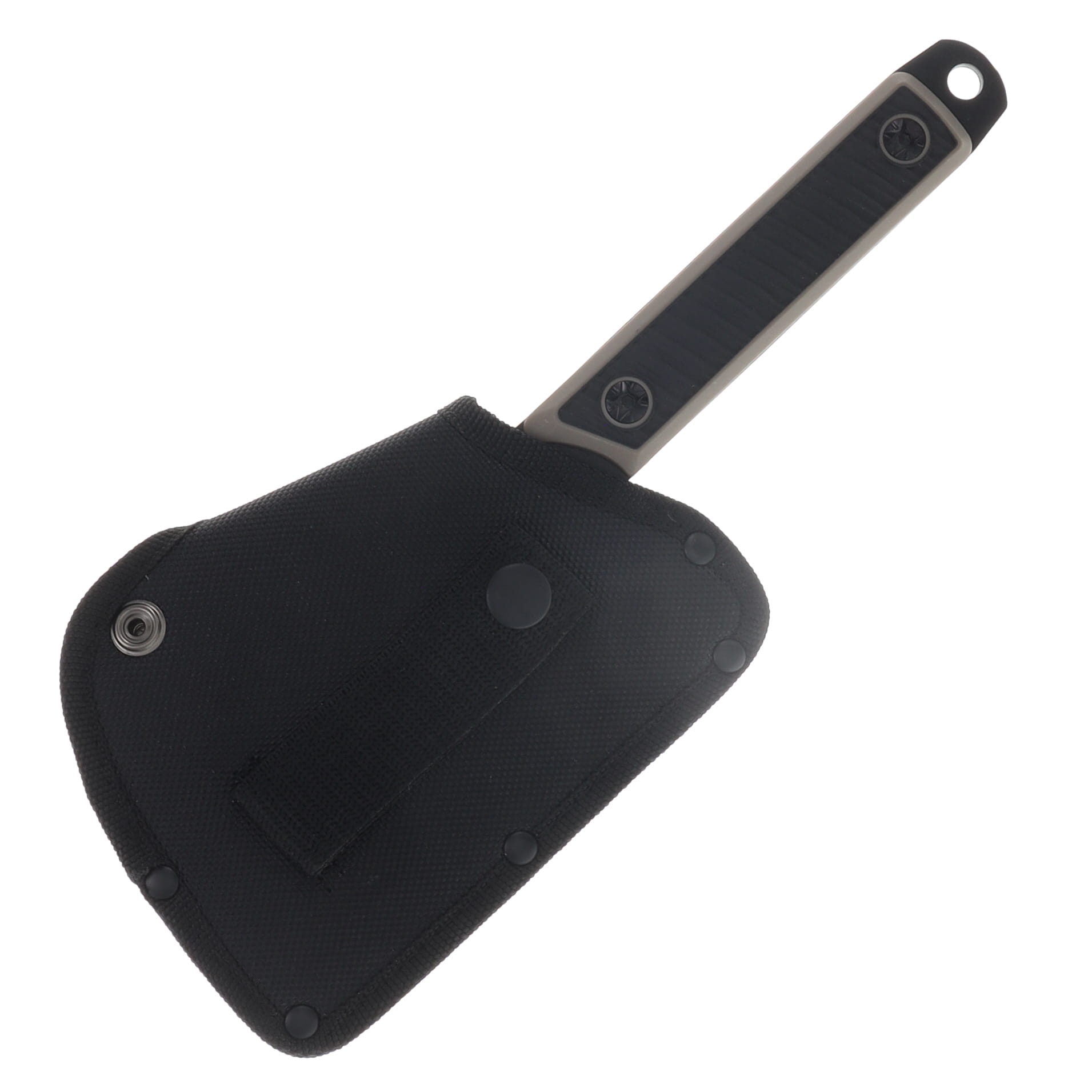 REAPR Versa CLEAVR 5.5 Inch Plain Black Powder Coat Cleaver CTLR-025-TAN-RPR View 5