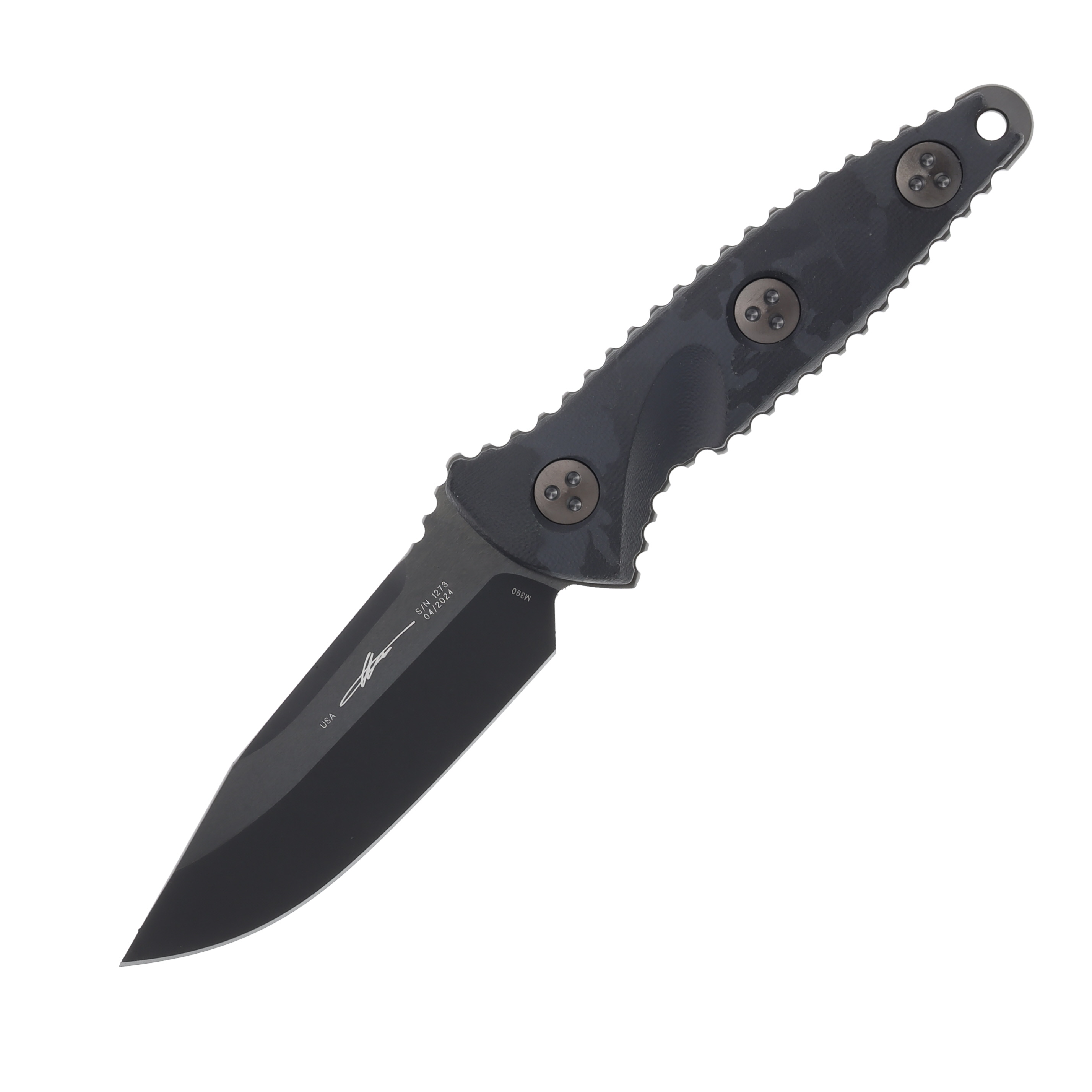 MICROTECH Socom Alpha® Mini S/E Signature Series Urban Camo Handle DLC Standard DLC Hardware MT113M1DLCTUCS View 3