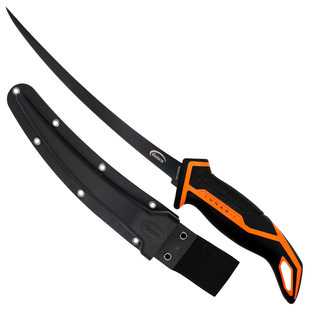 Danco Lunar-I 8 Inch Micro flex Knife with Sheath LNR-8FK View 1