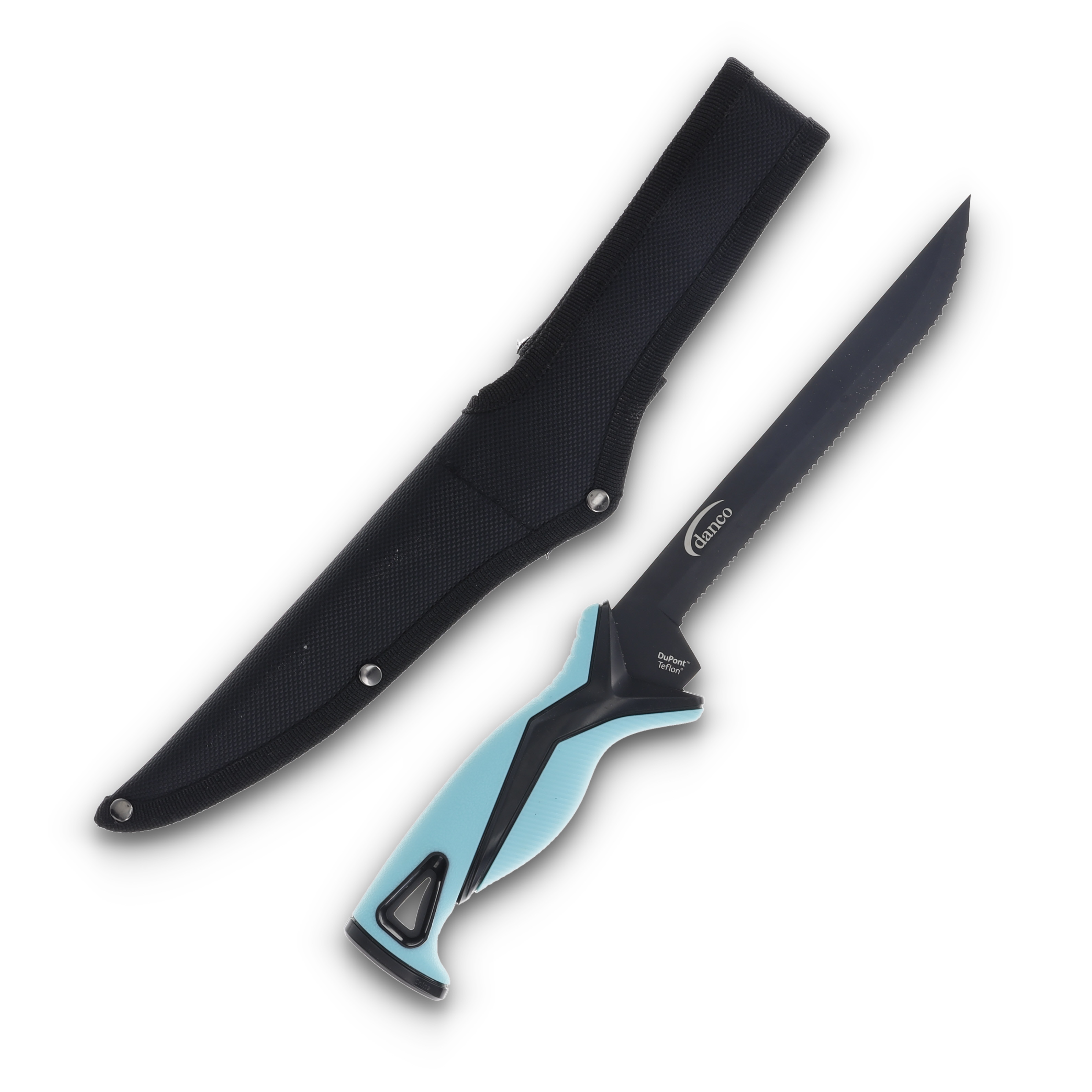 Danco Pro Series 7 Inch Serrated Flex Fillet Seafoam FKST7-P-010 View 2