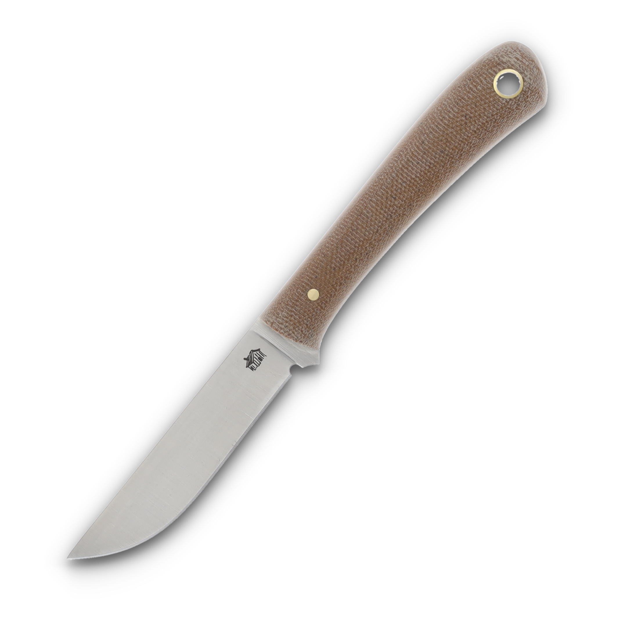 LT Wright Bandit PSB-27 Flat Grind Blade Natural Micarta Handle LTBANPSBFN View 3