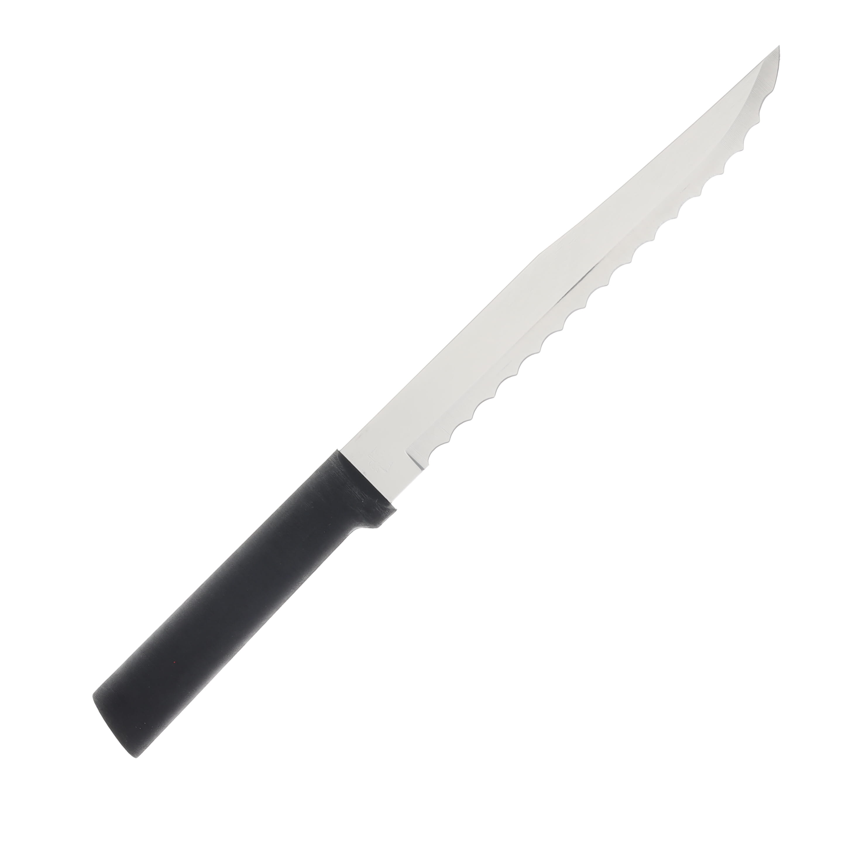 Rada Cutlery Slicer Knife Molded Resin 7 Inch Serrated Satin Slicer W238 View 2