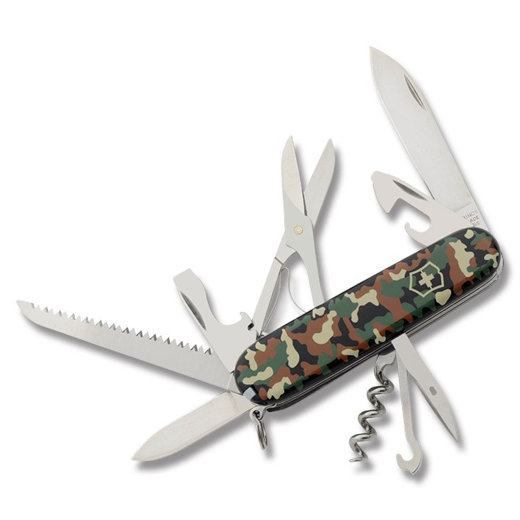 Victorinox Makers of the Original Swiss Army Knife Huntsman Camo 3.5” Closed V56500 View 1