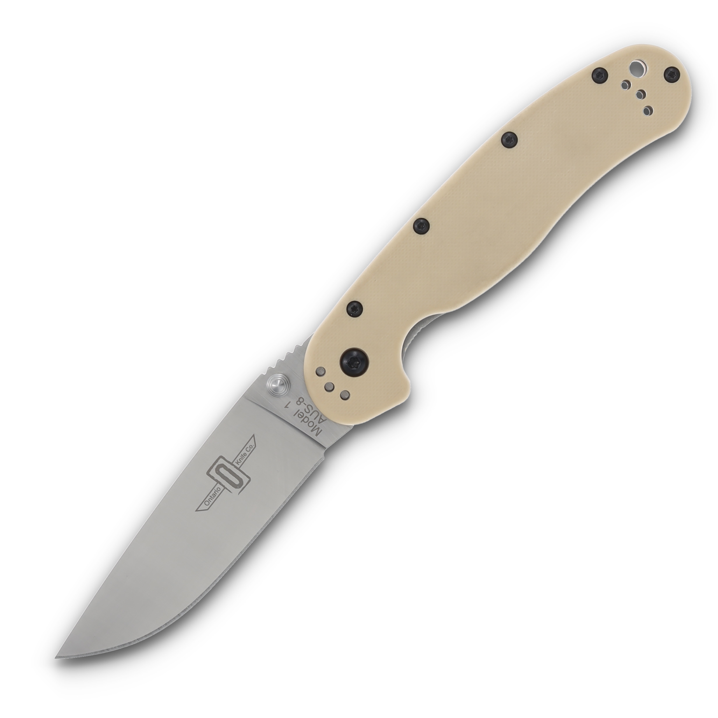 Ontario Rat I Desert Tan Handle Satin Aus-8 ON8848DT View 1