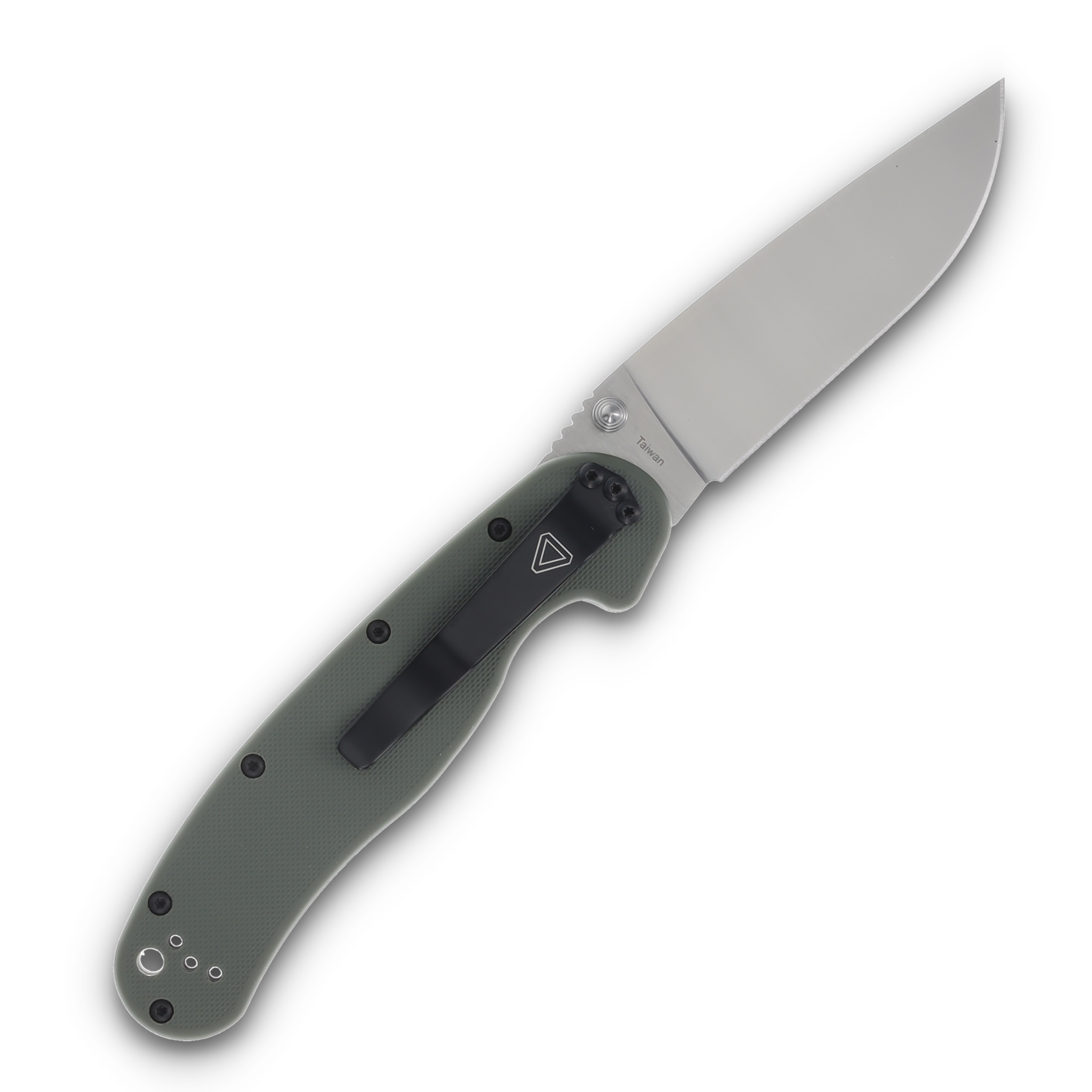 Ontario Rat I OD Green Handle Satin Aus-8 ON8848OD View 2