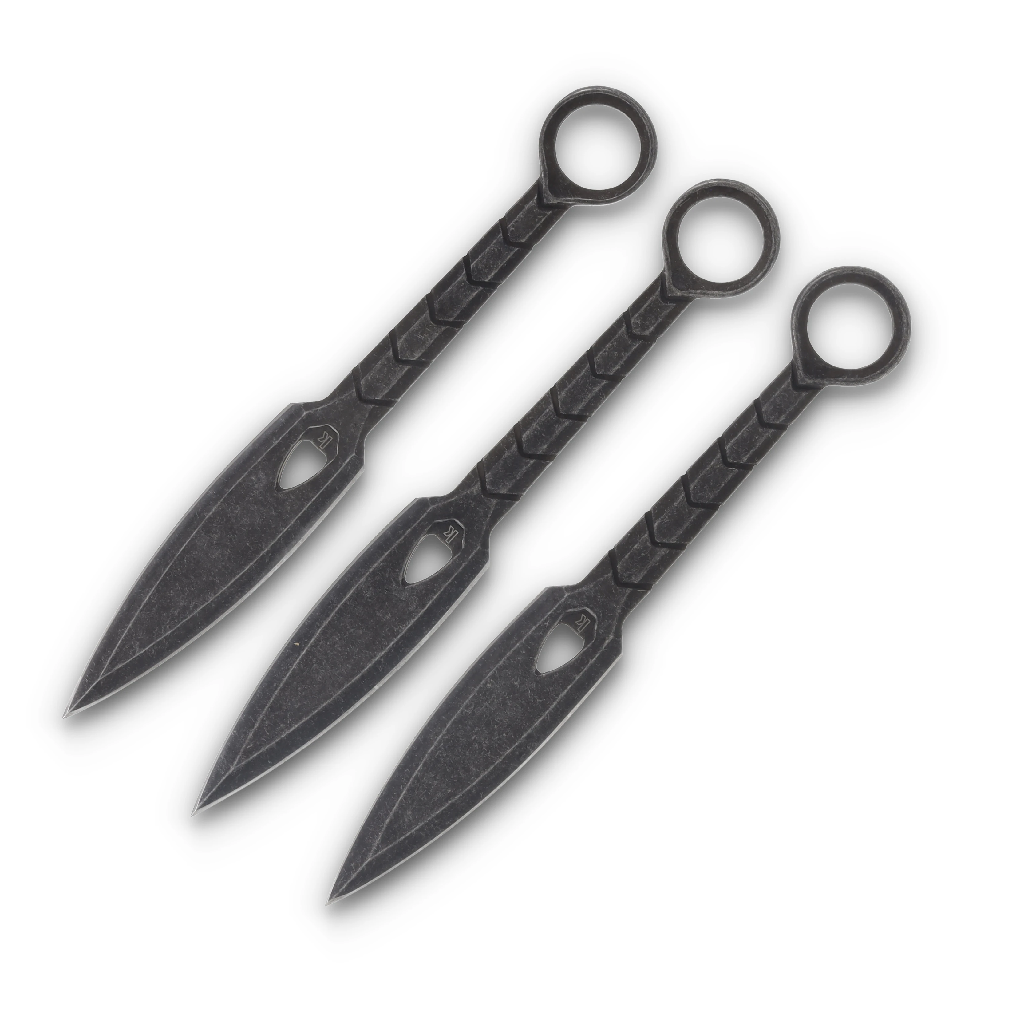 Kershaw Aethon Throwing Knives Blackwash 3Cr13 Blade KS1748X View 3