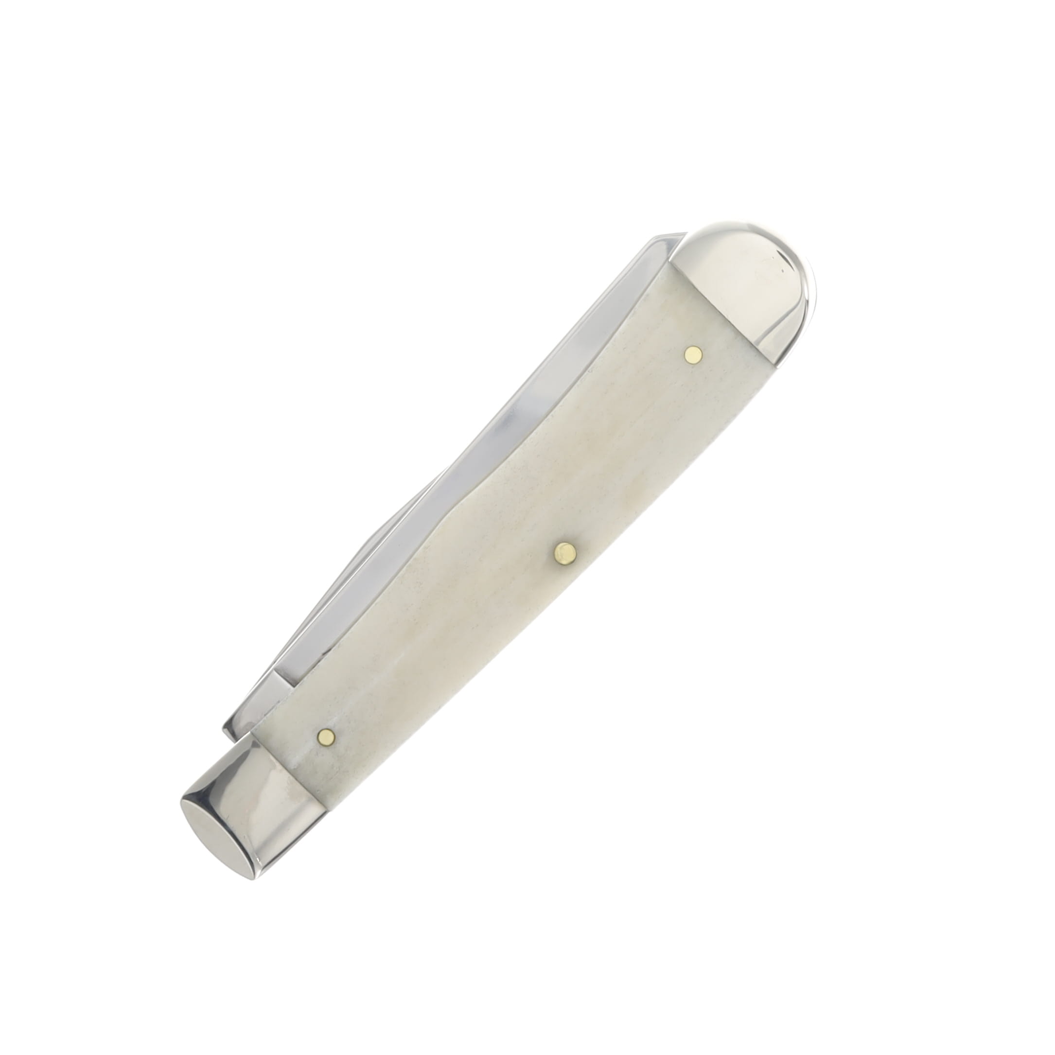 Case XX Jeep Smooth Natural Bone Trapper Folding Knife CA27013 View 2