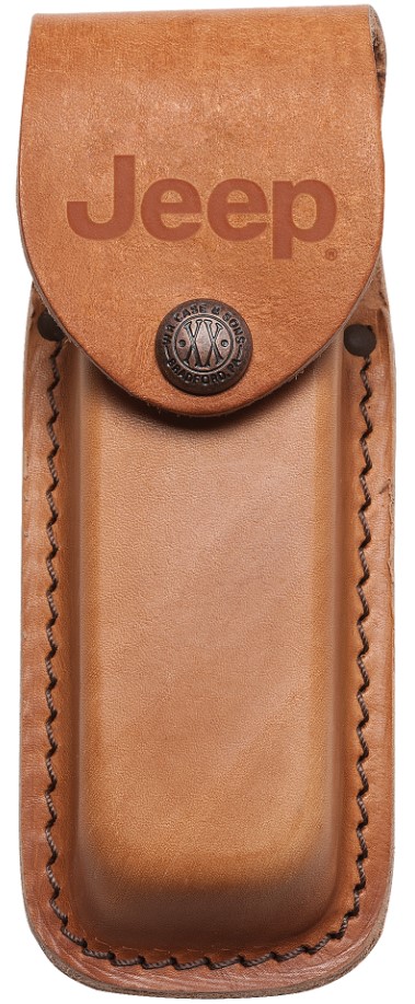Case XX Jeep Brown Leather Sheath CA27019 View 1
