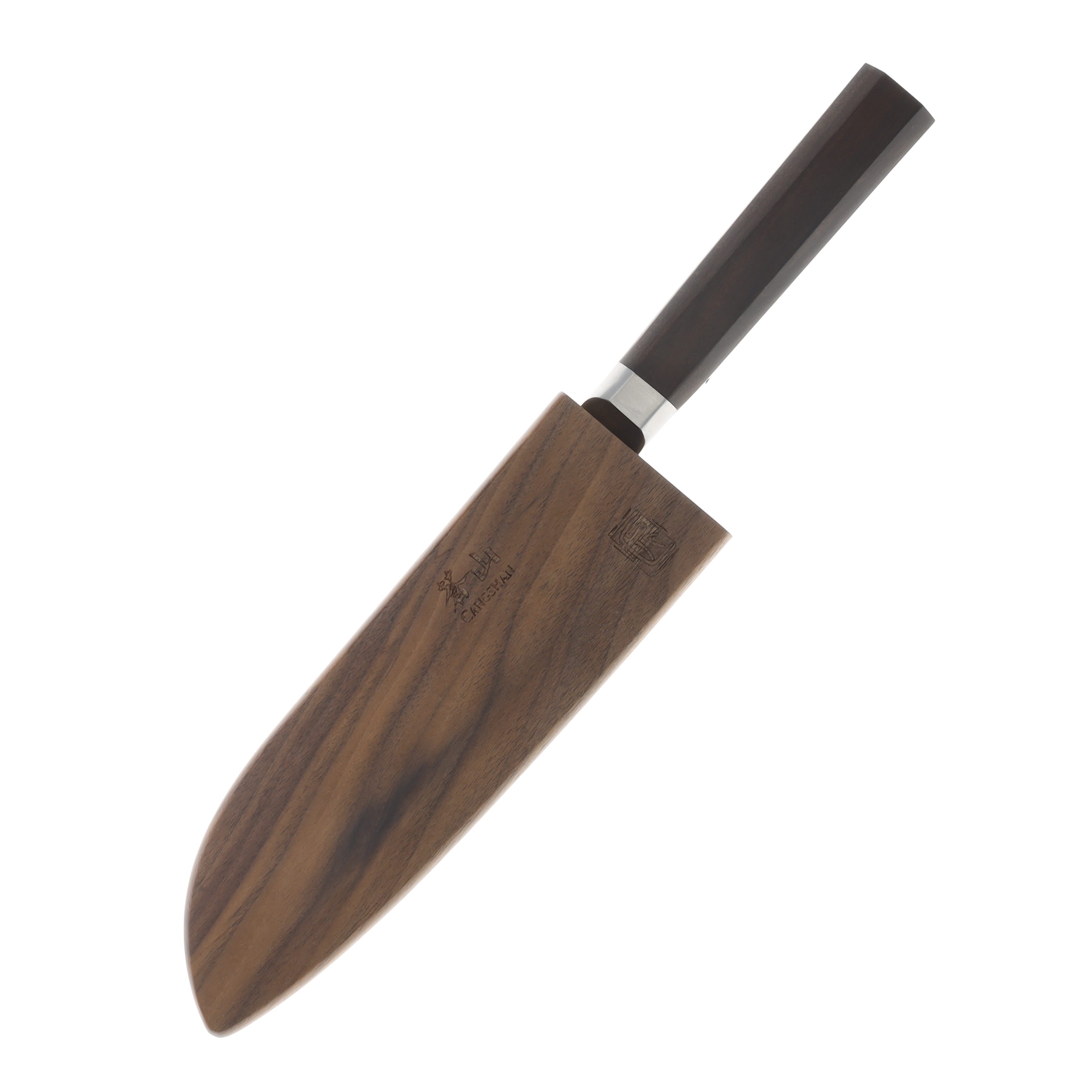 Cangshan Maya Series 7in Santoku Knife With Sheath 501905 View 3