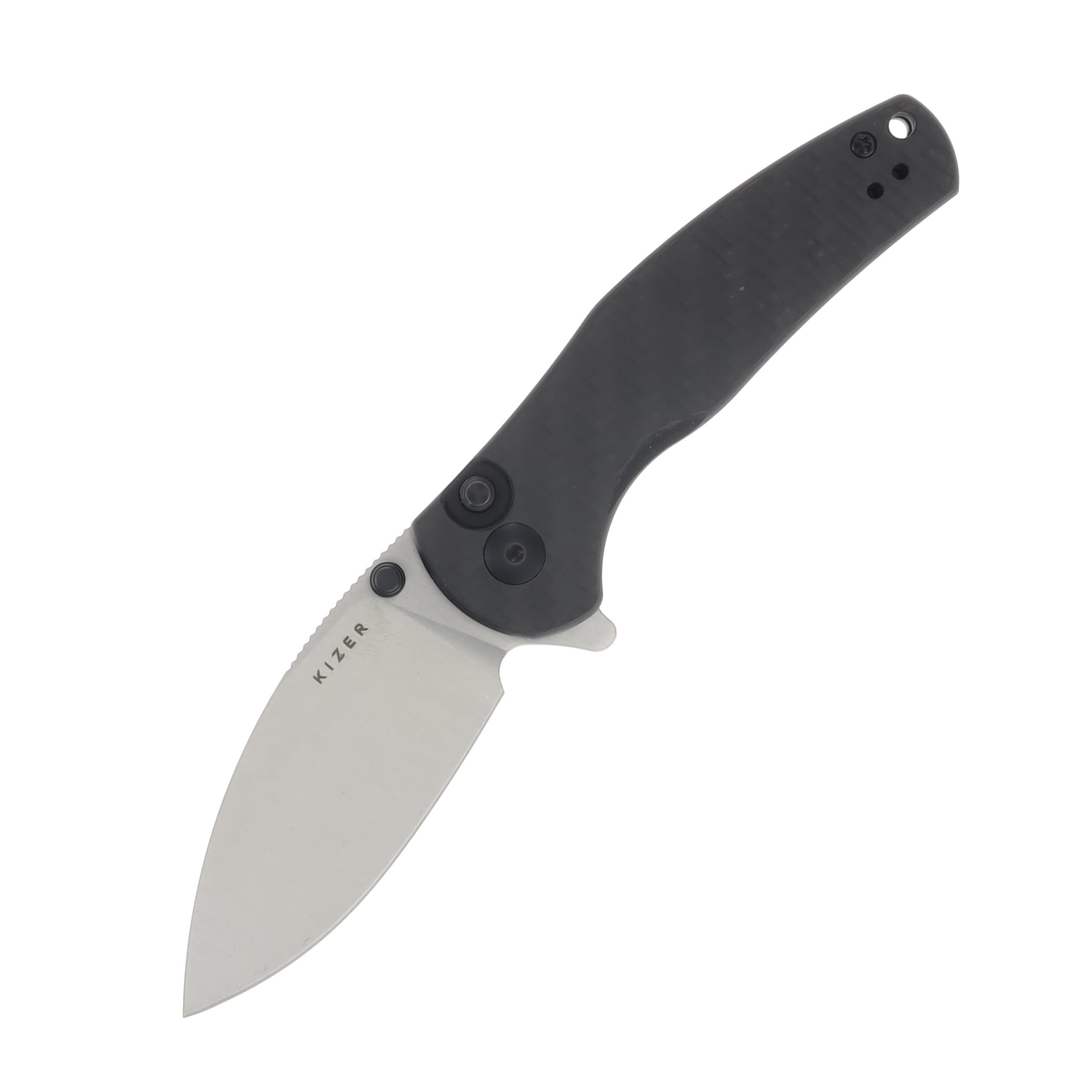 Kizer Mini Grouper Carbon Fiber Handle Nitro V Blade V3669A1 View 1