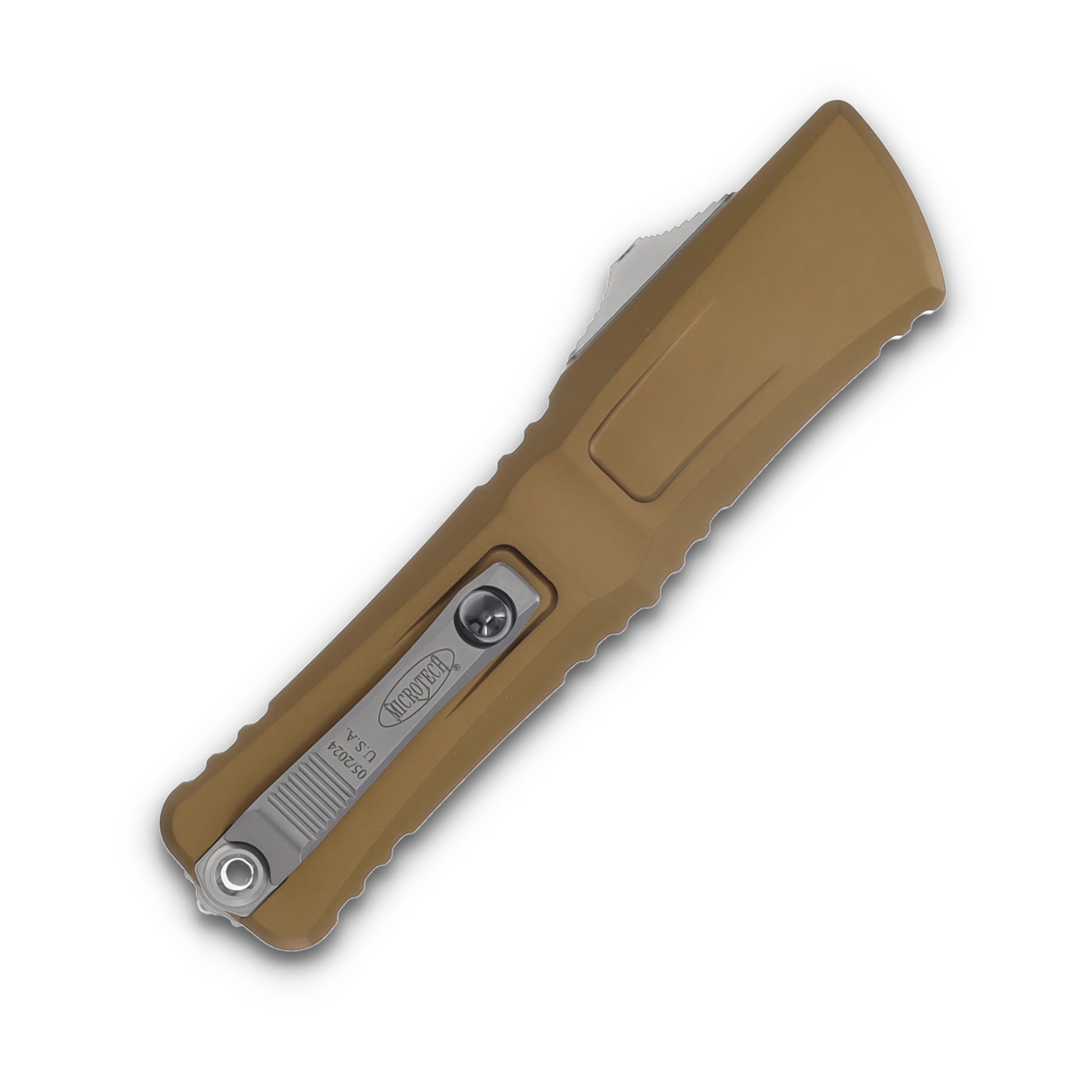 MICROTECH Combat Troodon S/E Gen III Tan Stonewash Partial Serrated AUMT114311TA View 4